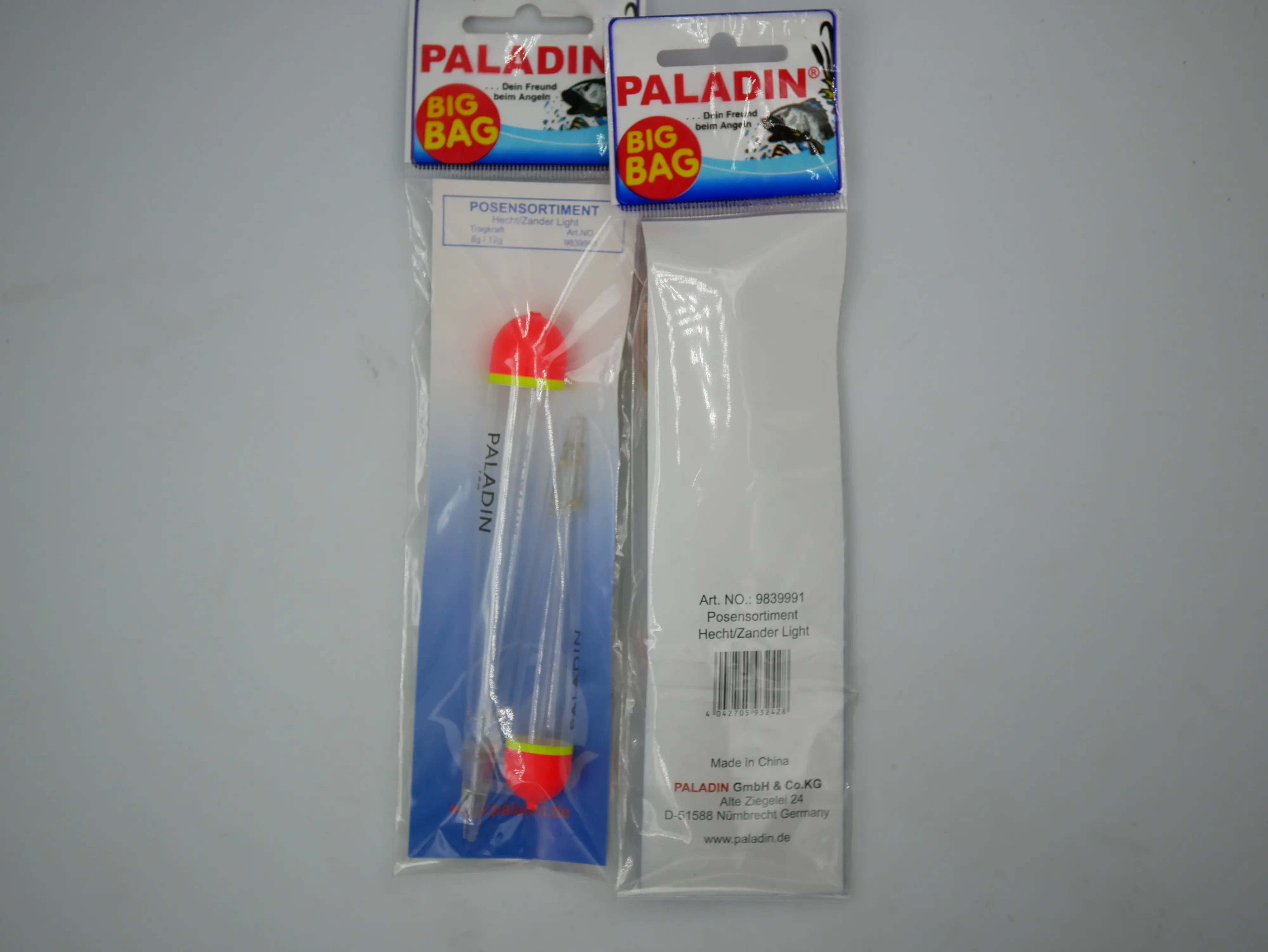 Paladin Posensortiment 8,0 g+12,0 g Hecht Zander 8,0 g+12,0 g