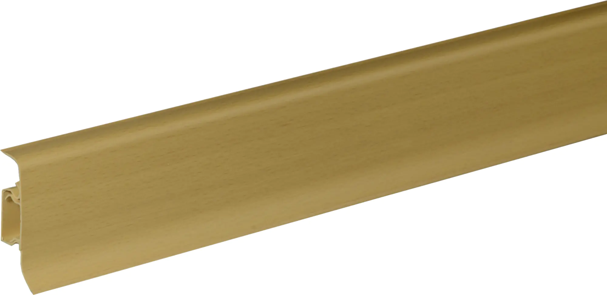 FN Neuhofer Klemmsockelleiste 250 cm 50 x 22,5 mm Buche