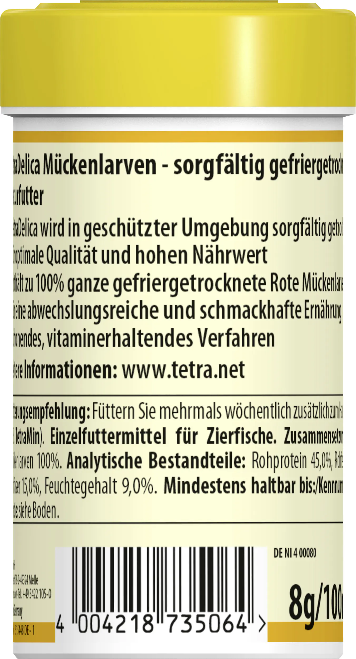 Tetra Delica Mückenlarven 100 ml