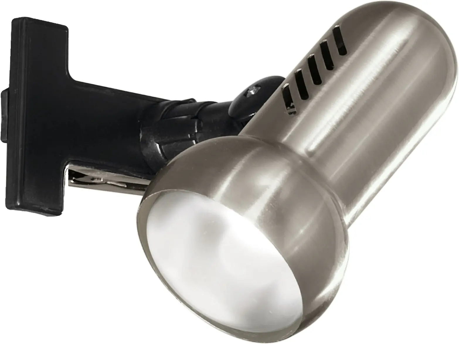 Eglo Klemmleuchte Manhatten E27 nickel-matt schwarz