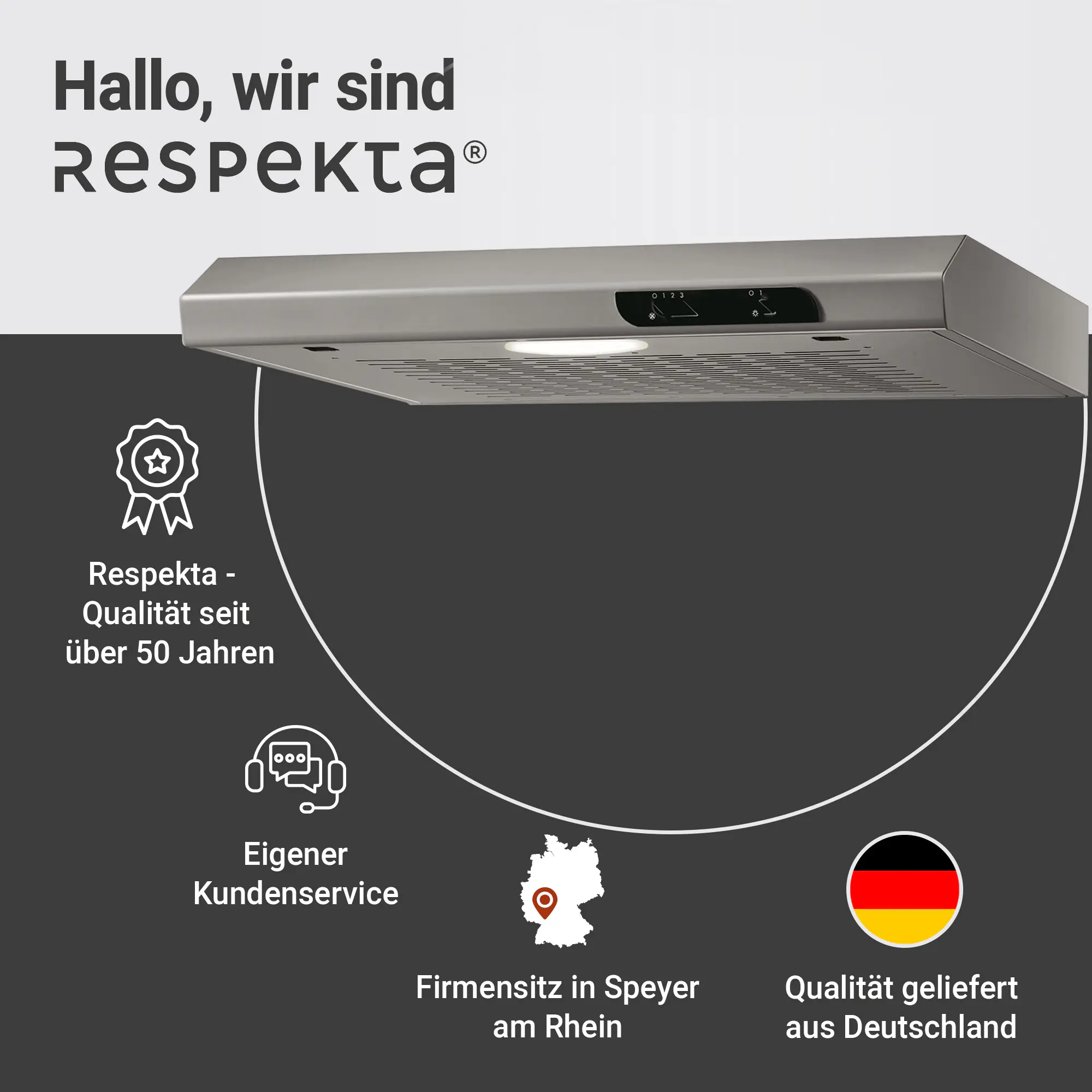 respekta Unterbauhaube 60 cm Typ / Modell: DH 640 IXL 60 cm respekta Unterbauhaube 60 cm Typ / Modell: DH 640 IXL 60 cm