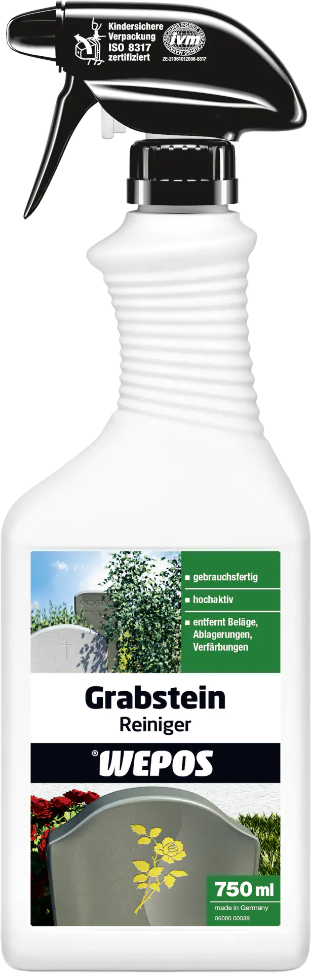 Wepos Grabsteinreiniger 750 ml Wepos Grabsteinreiniger 750 ml