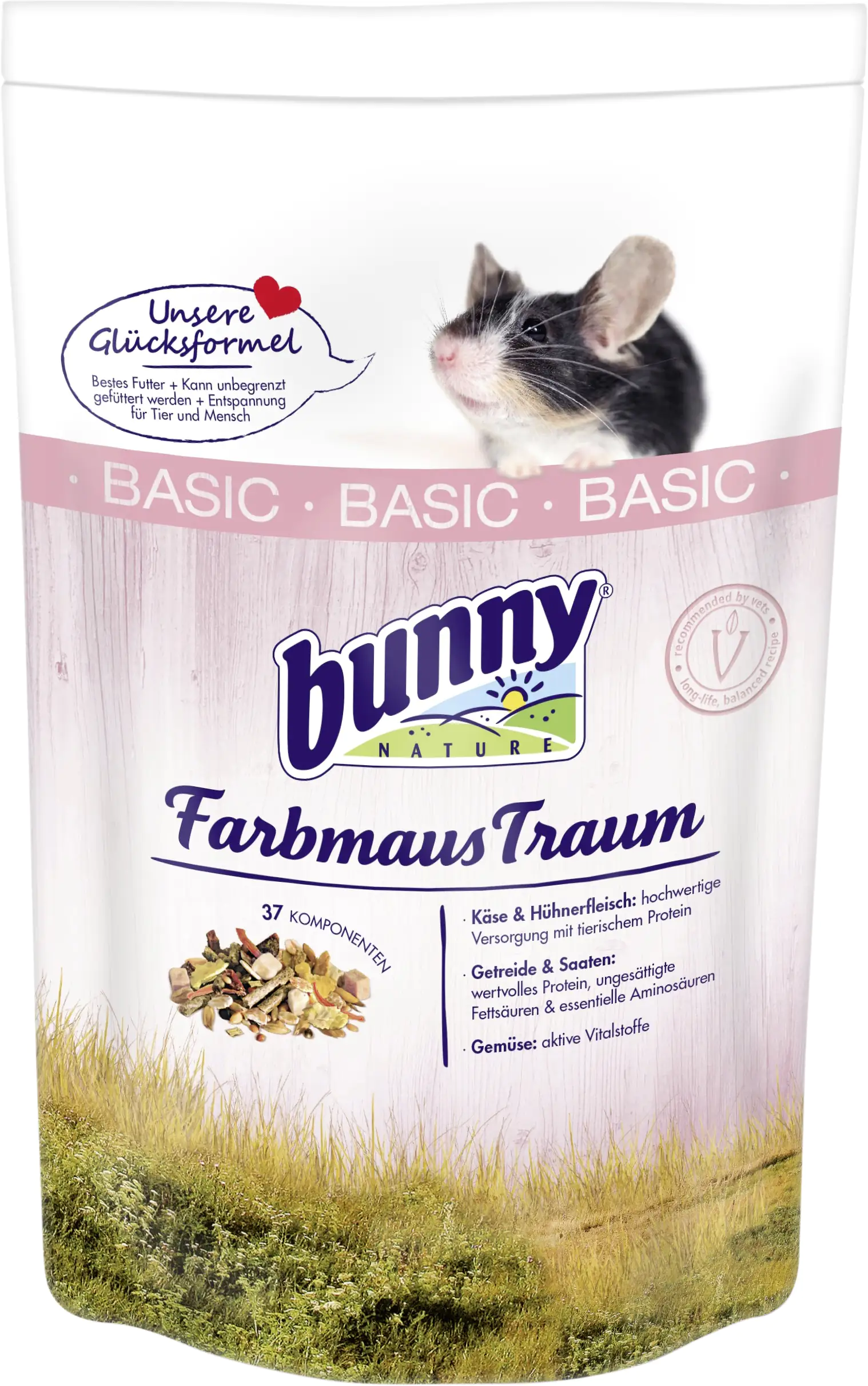 bunny FarbmausTraum BASIC 500g für Farbmäuse