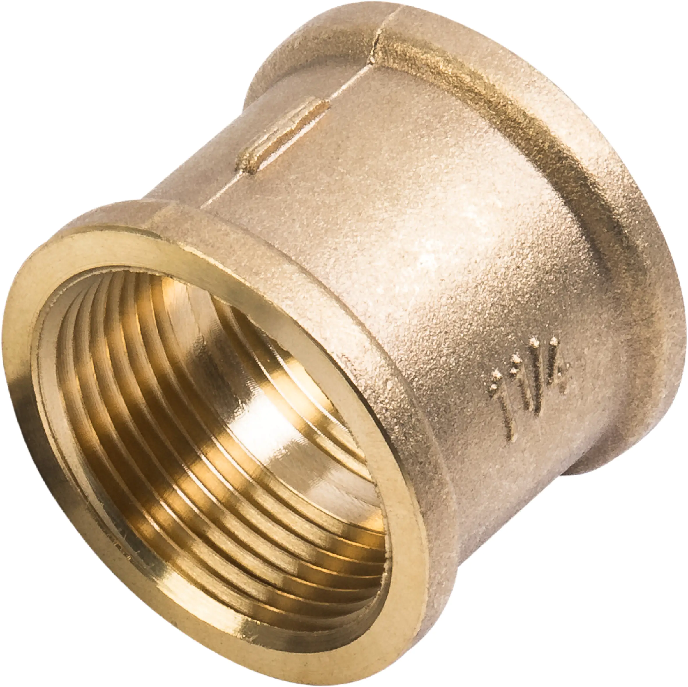 Cornat Muffe Messing 1 1/4" IG Messing blank, 1 1/4" IG