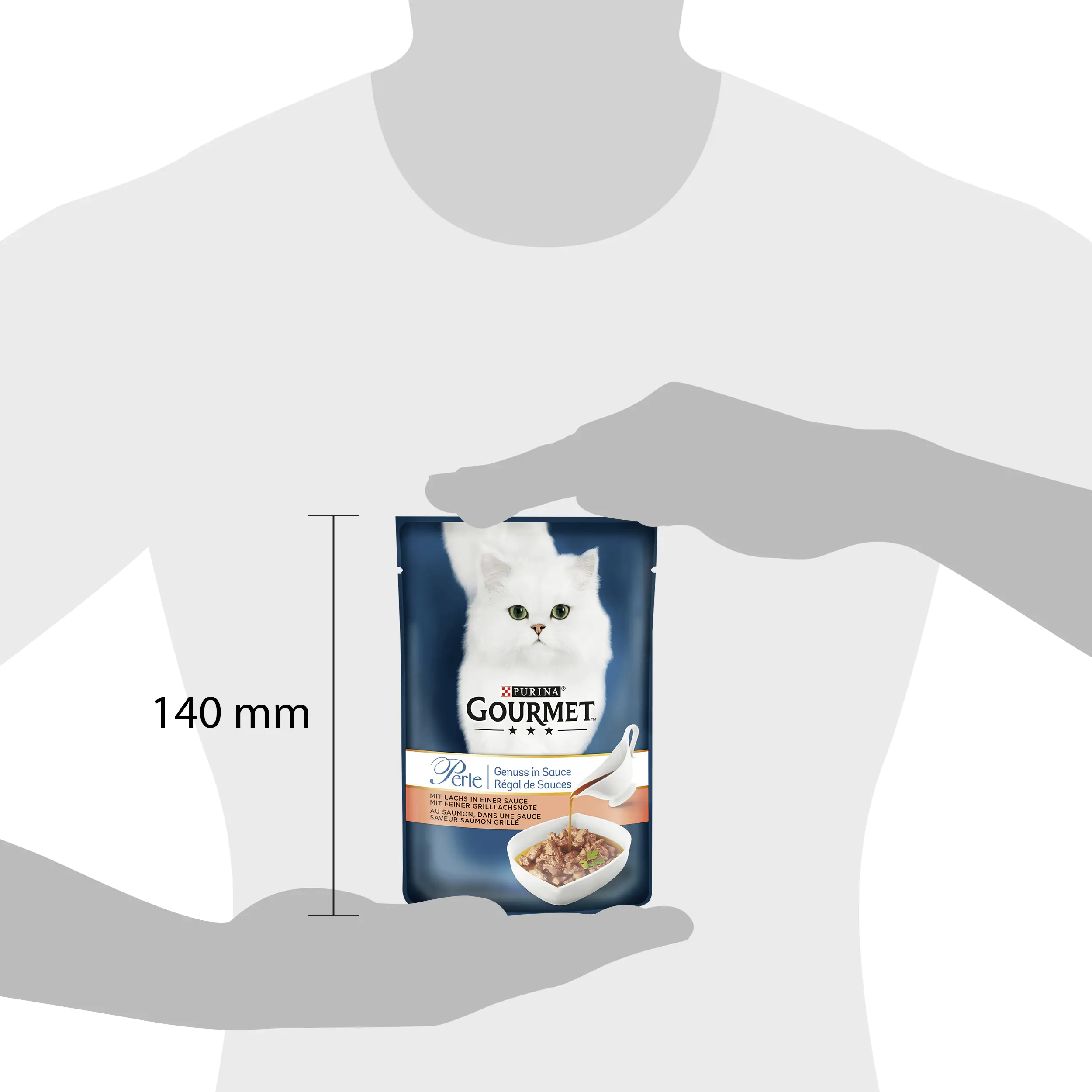 7613036136105_2869823 Gourmet Perle Genuss in Sauce mit Lachs 85 g