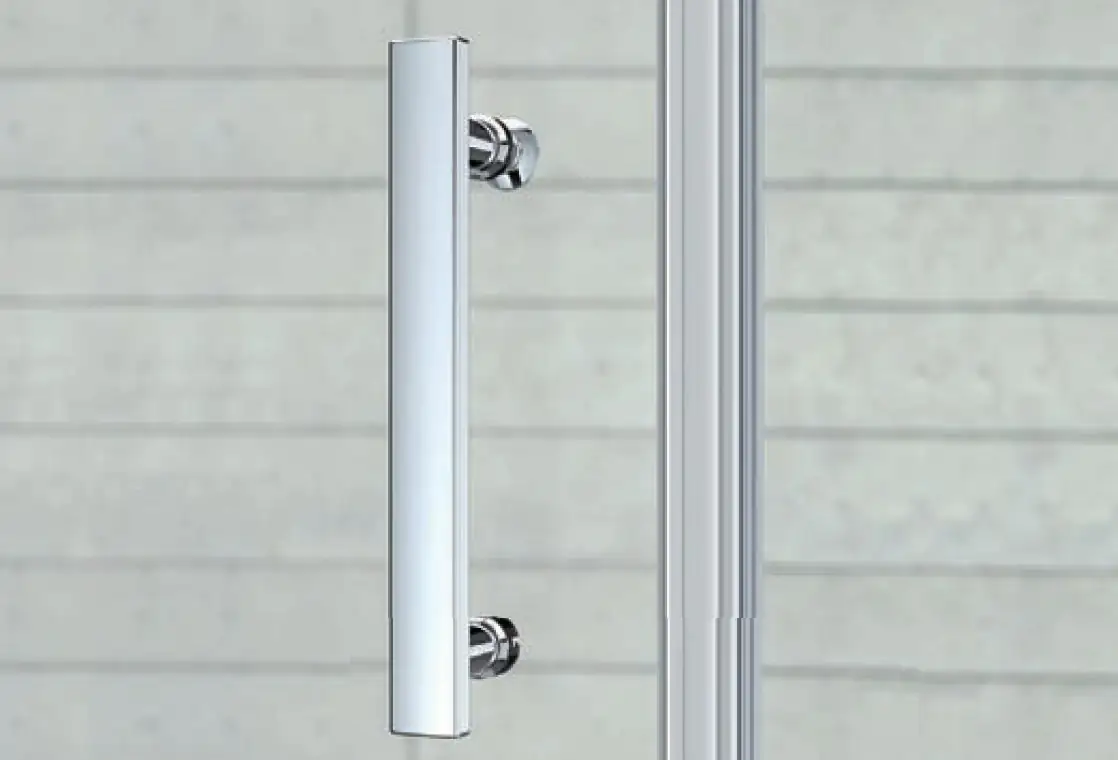 Primaster Pivot-Duschtür mit Seitenwand Easy-6 90 x 90 cm Klarglas Primaster Pivot-Duschtür mit Seitenwand Easy-6 90 x 90 cm Klarglas