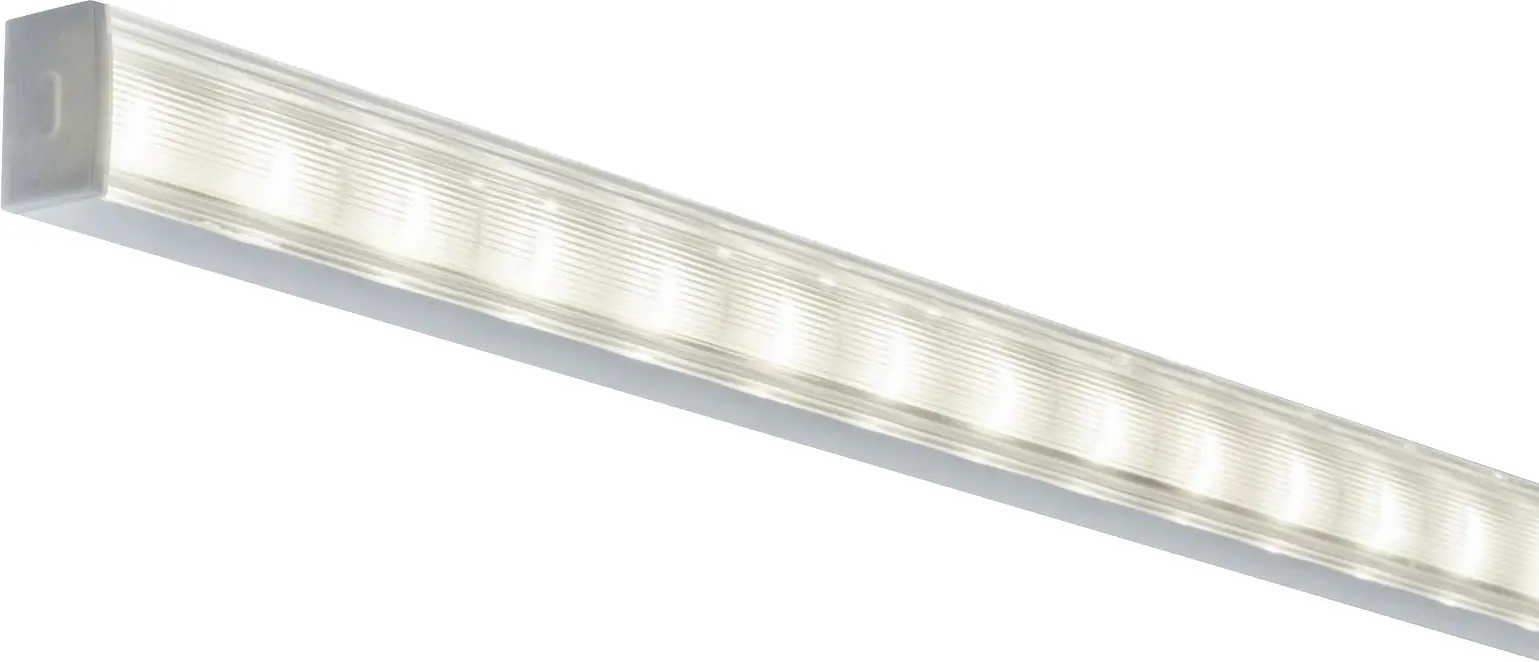 Paulmann LED-Profil für LED-Streifen Square 2 m weißem Diffusor alu eloxiert