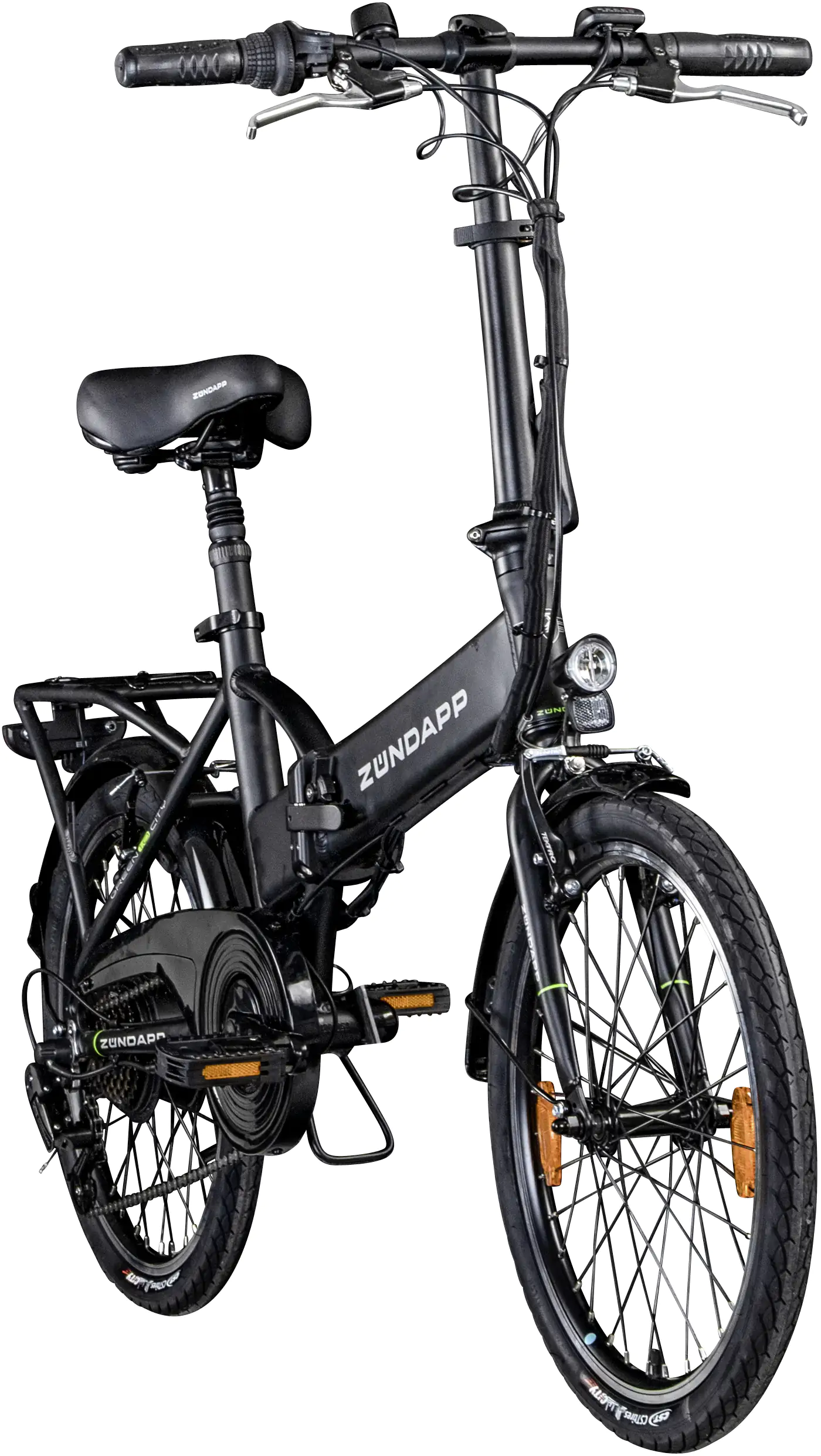 Zündapp E-Bike Faltrad Green 1.0 Unisex 20 Zoll RH 37cm 6-Gang 270 Wh schwarz Zündapp E-Bike Faltrad Green 1.0 Unisex 20 Zoll RH 37cm 6-Gang 270 Wh schwarz