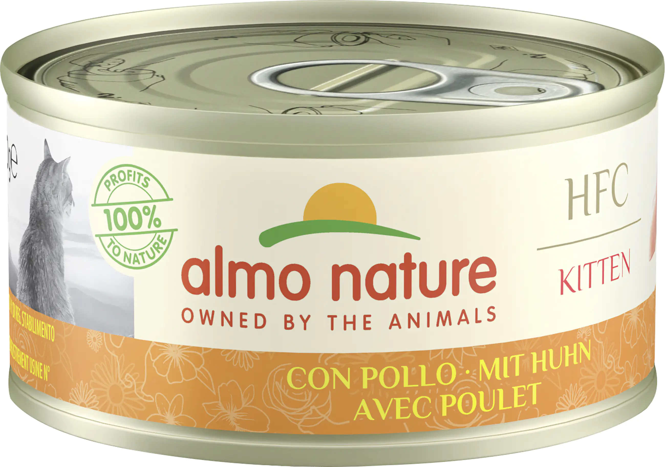 Almo Nature HFC Kitten Katzenfutter Huhn 70 g