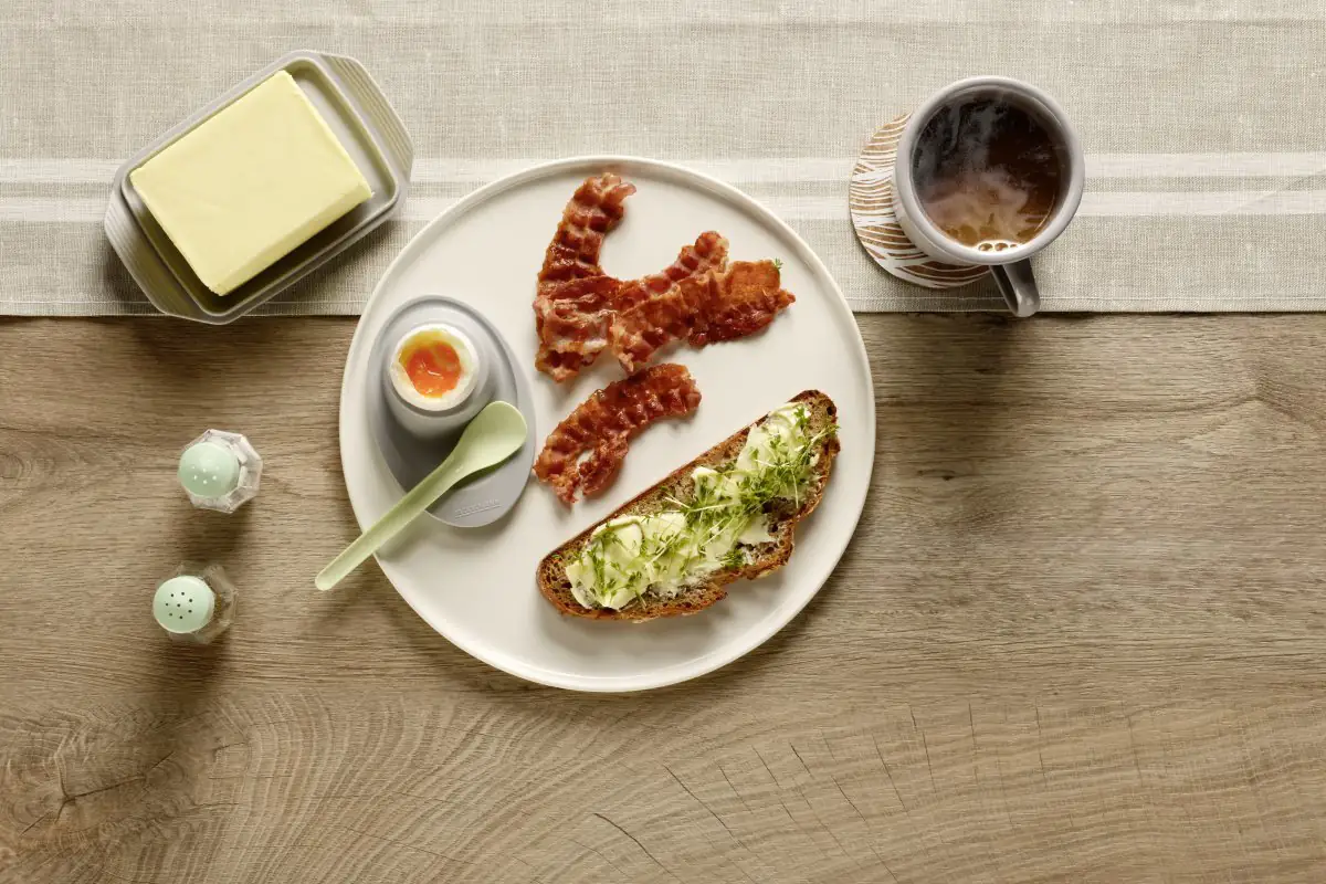 Fackelmann Butterdose ECO 16,5 x 10,5 cm, grün