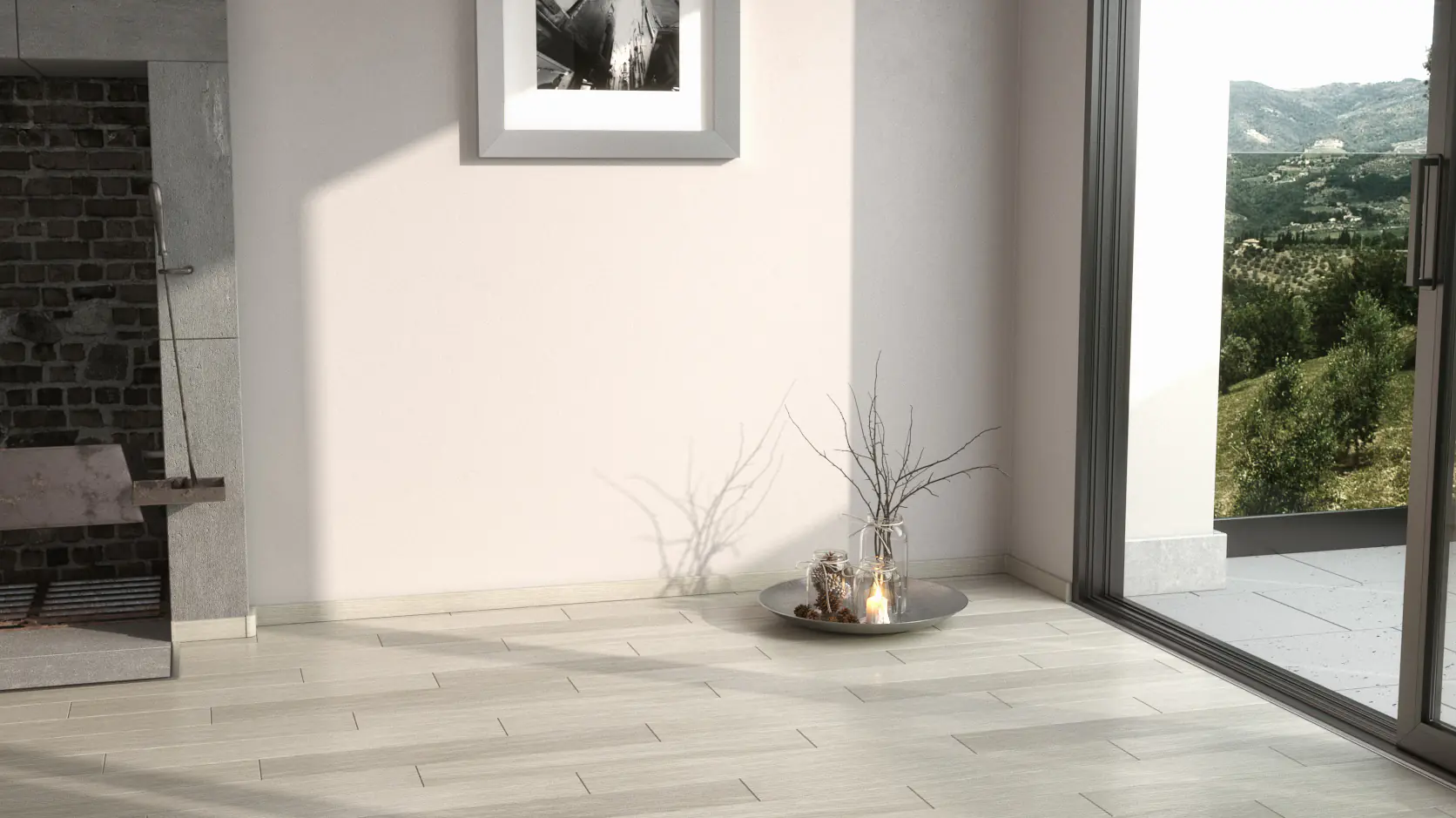 Neuhofer Fußleiste 240 cm x 58 x 19 mm eiche weißgrau Neuhofer Fußleiste 240 cm x 58 x 19 mm eiche weißgrau