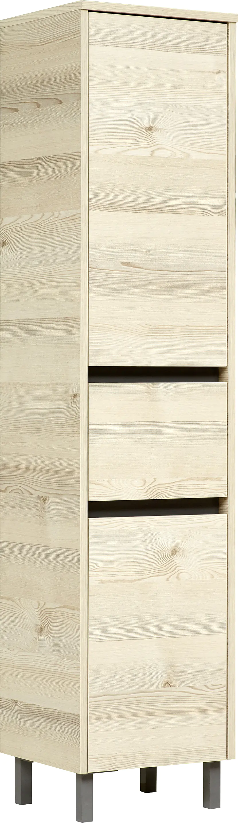 Pelipal Midischrank Quickset 393 Polar Pinie/Akzent Quarzgrau 35 cm