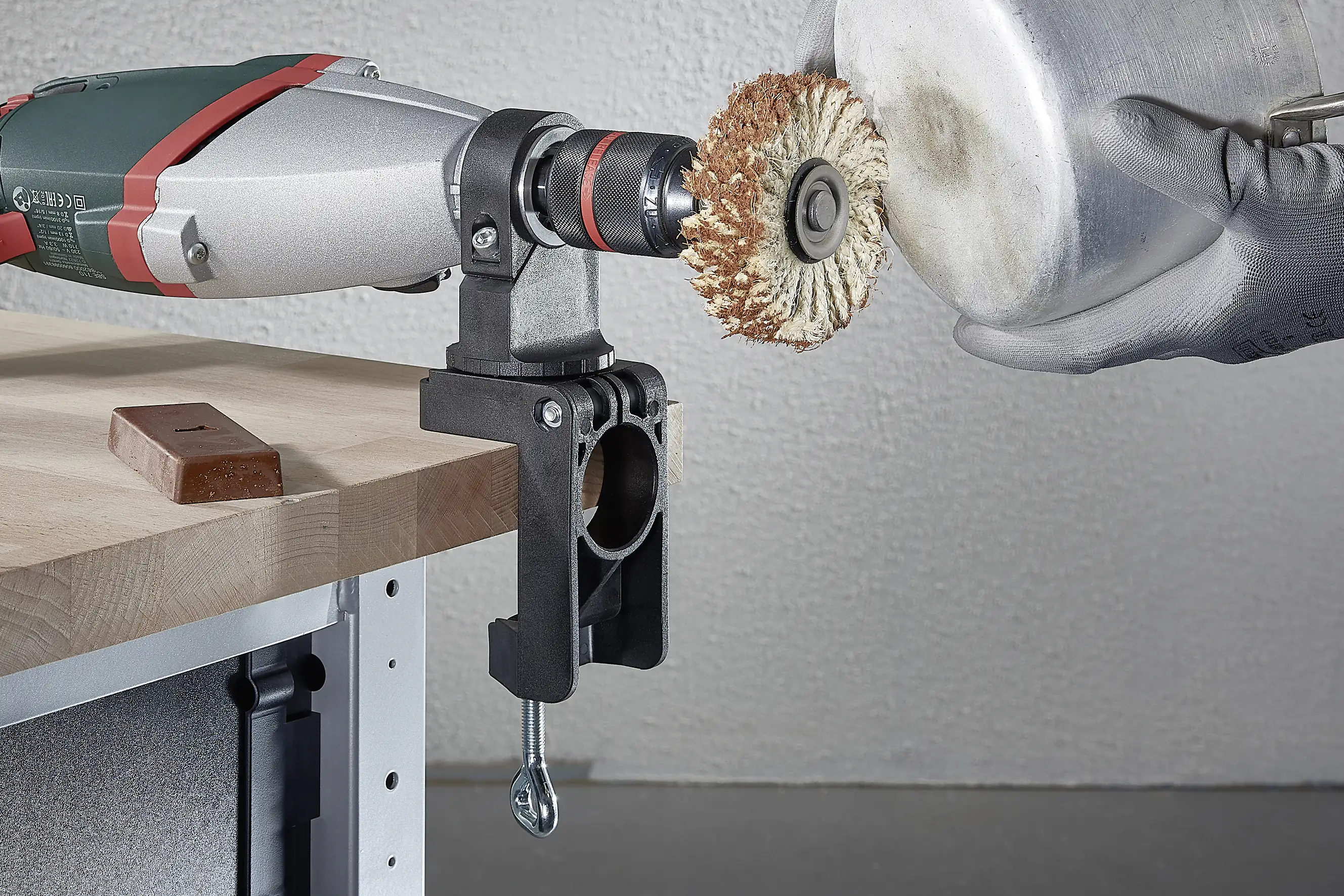 Wolfcraft Kombihalter Kunststoff für Bohrmaschine Wolfcraft Kombihalter Kunststoff für Bohrmaschine