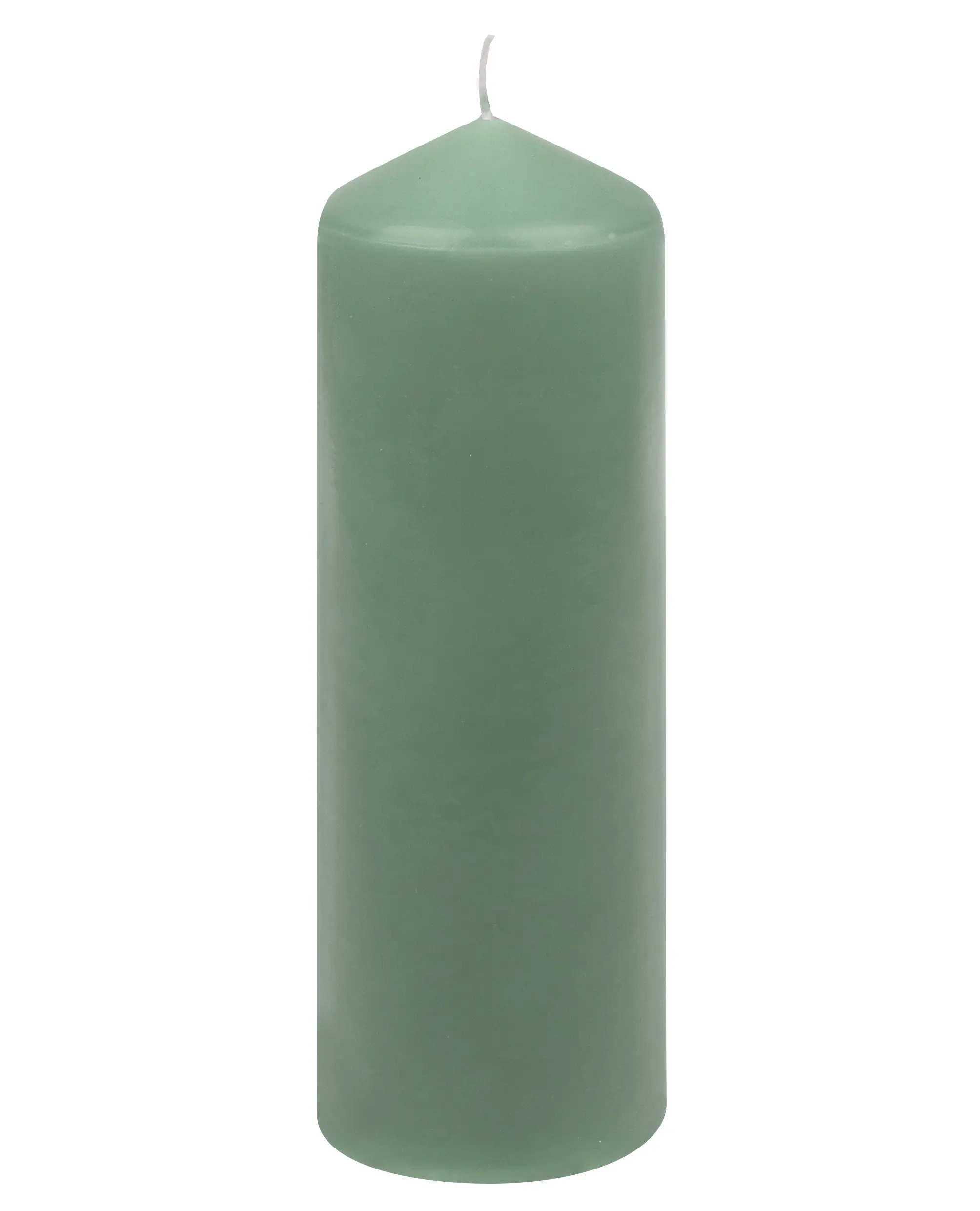 Steinhart Stumpenkerze Ø 6,7 x 20 cm salbei