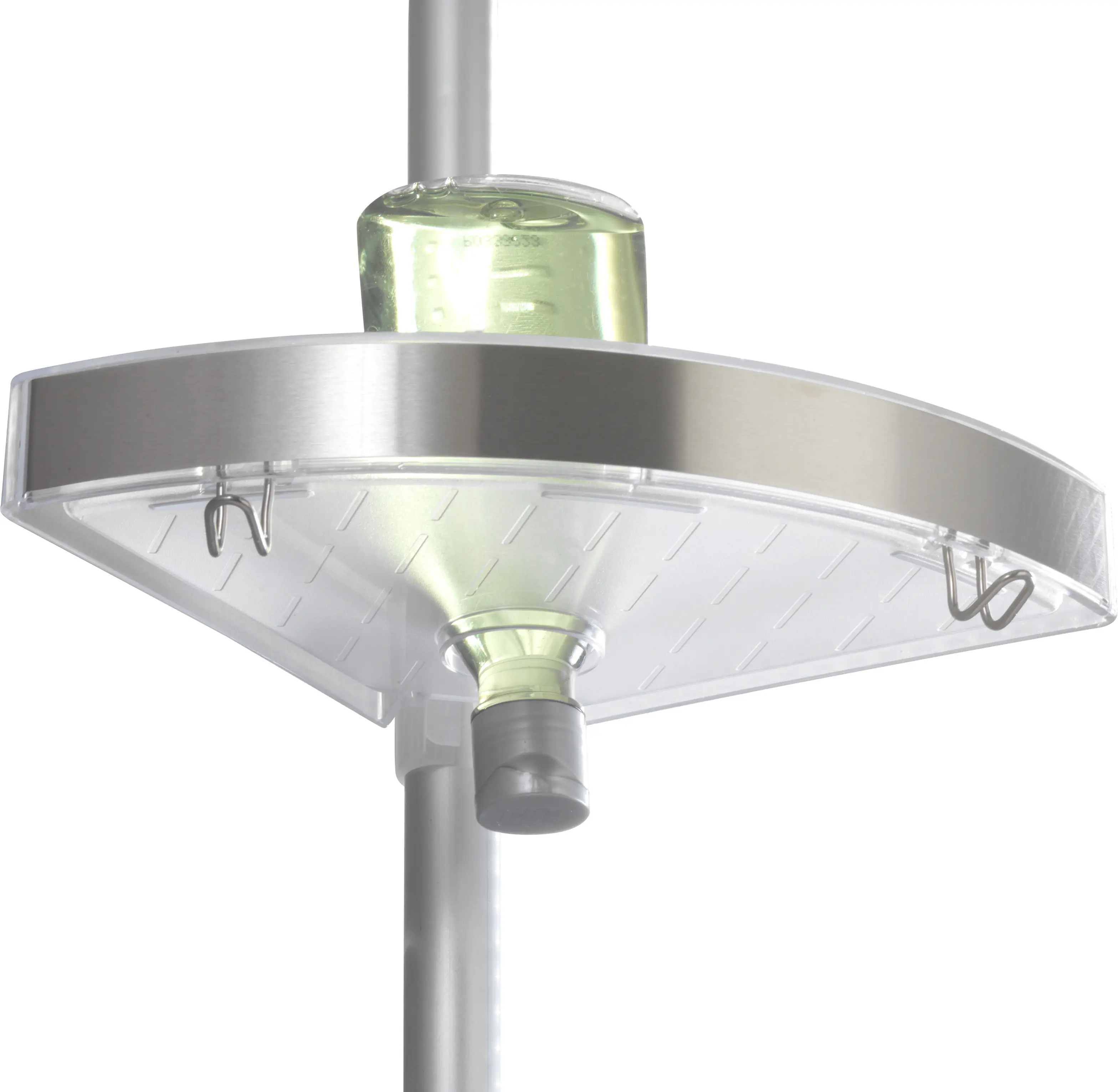 Wenko Teleskop Duschecke Premium Aluminium, chrom, 3 Ablagen