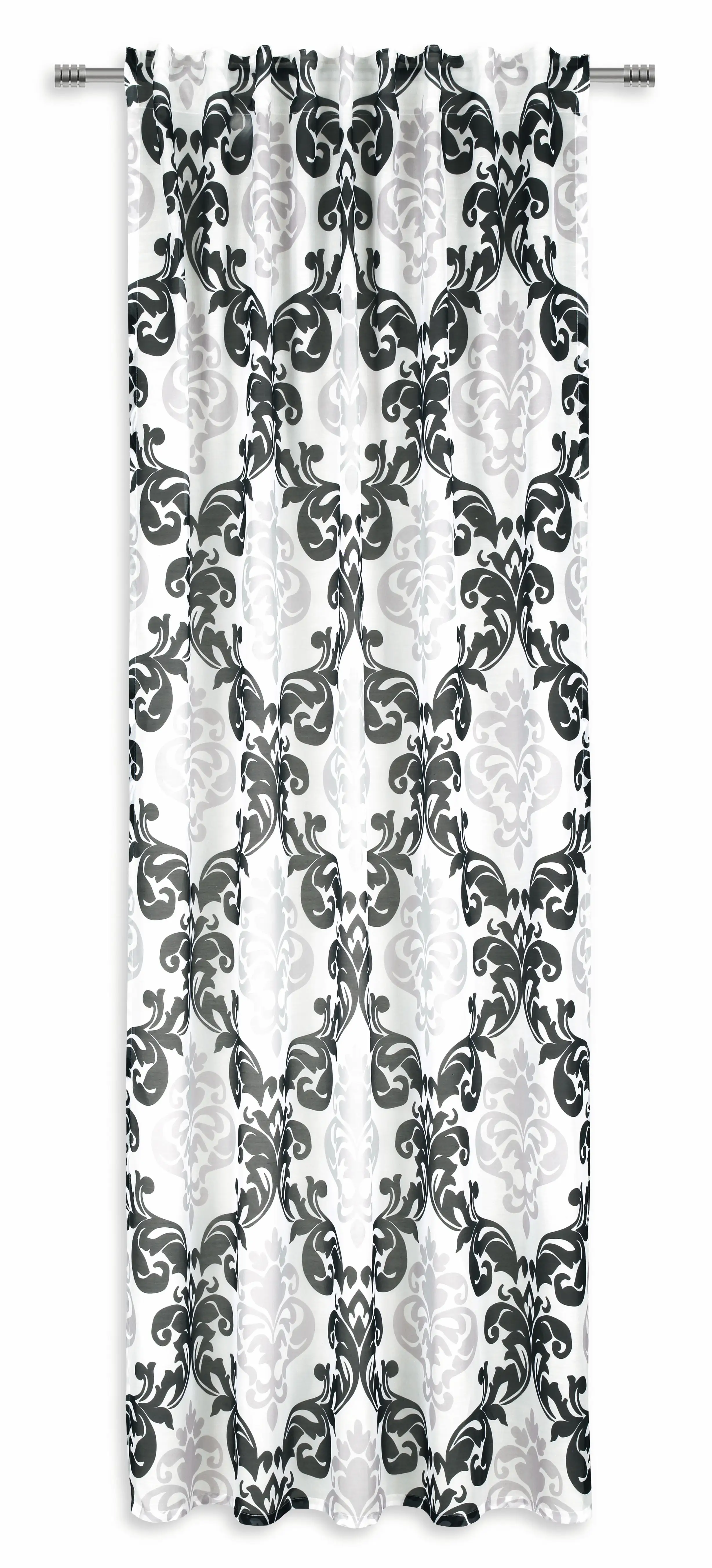 Neusser Collection Dekoschal Ornament grau, 135 x 245 cm