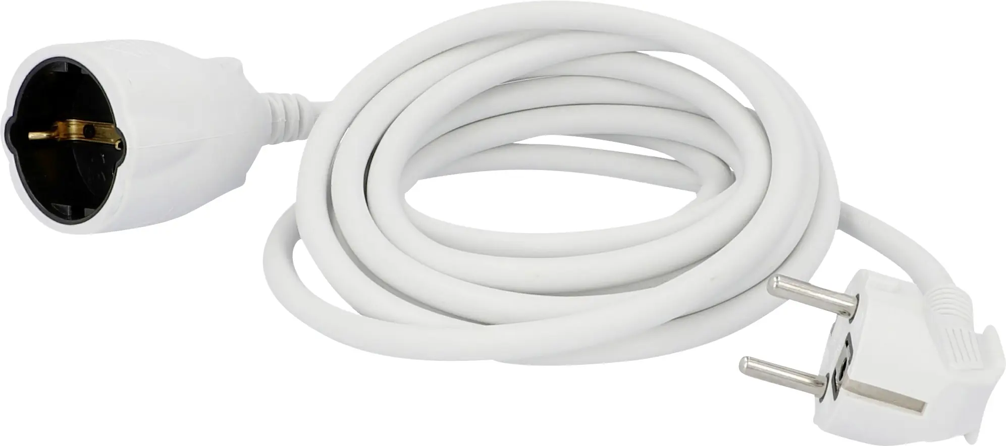 Unitec Verlängerungskabel Innen 3 Meter H05VV-F3G1,5, weiß Unitec Verlängerungskabel Innen 3 Meter H05VV-F3G1,5, weiß