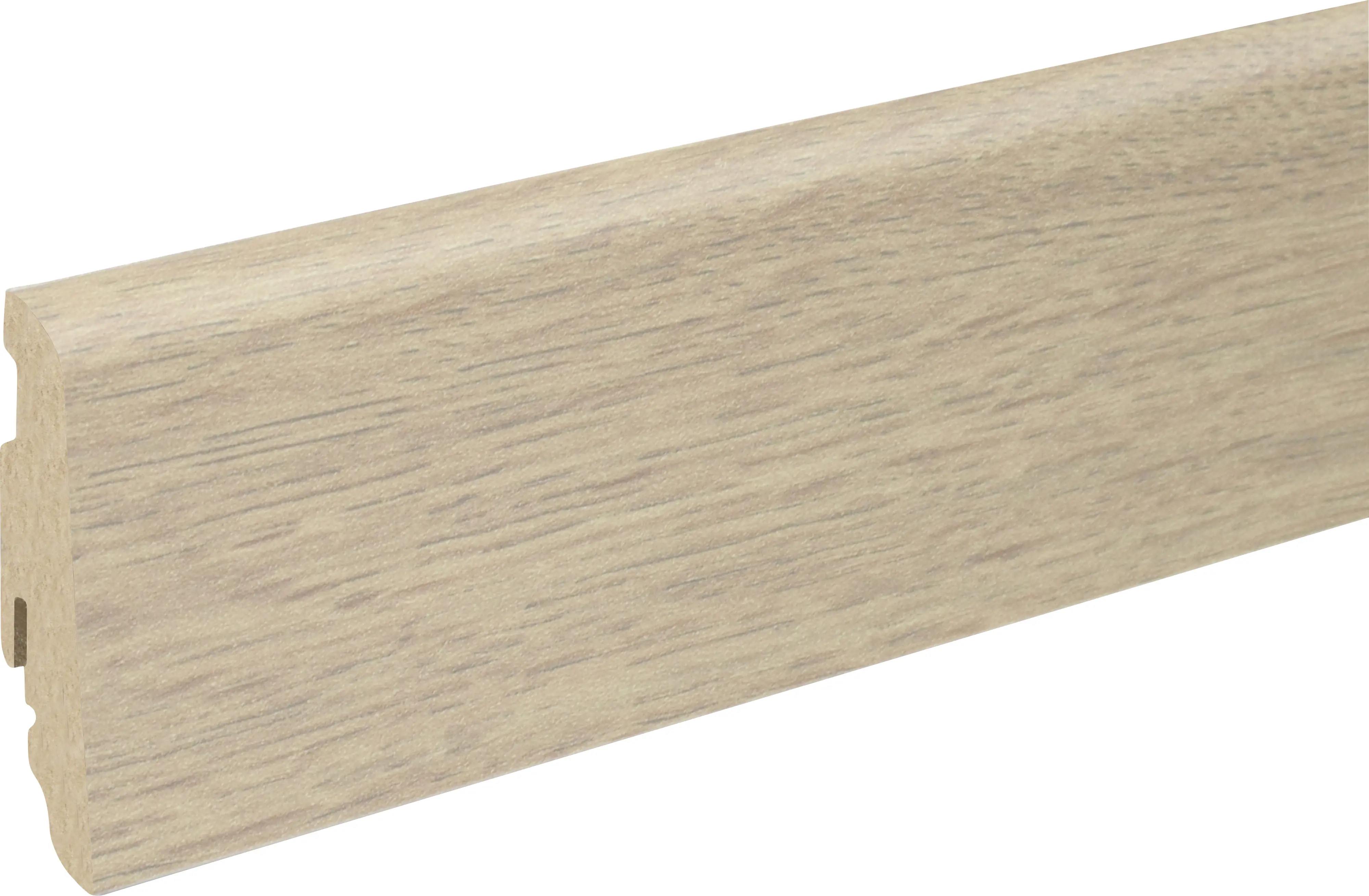 Neuhofer Fußleiste 240 cm 58 x 19 mm Traubeneiche