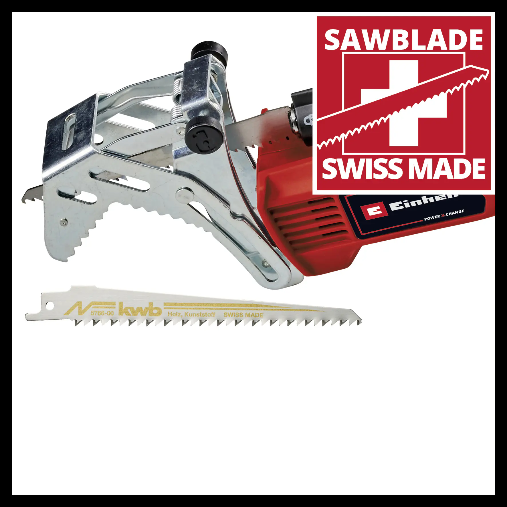 Einhell Akku Gehölzschneider GE-GS 18/150 Li-Solo 8 cm Schnittstärke