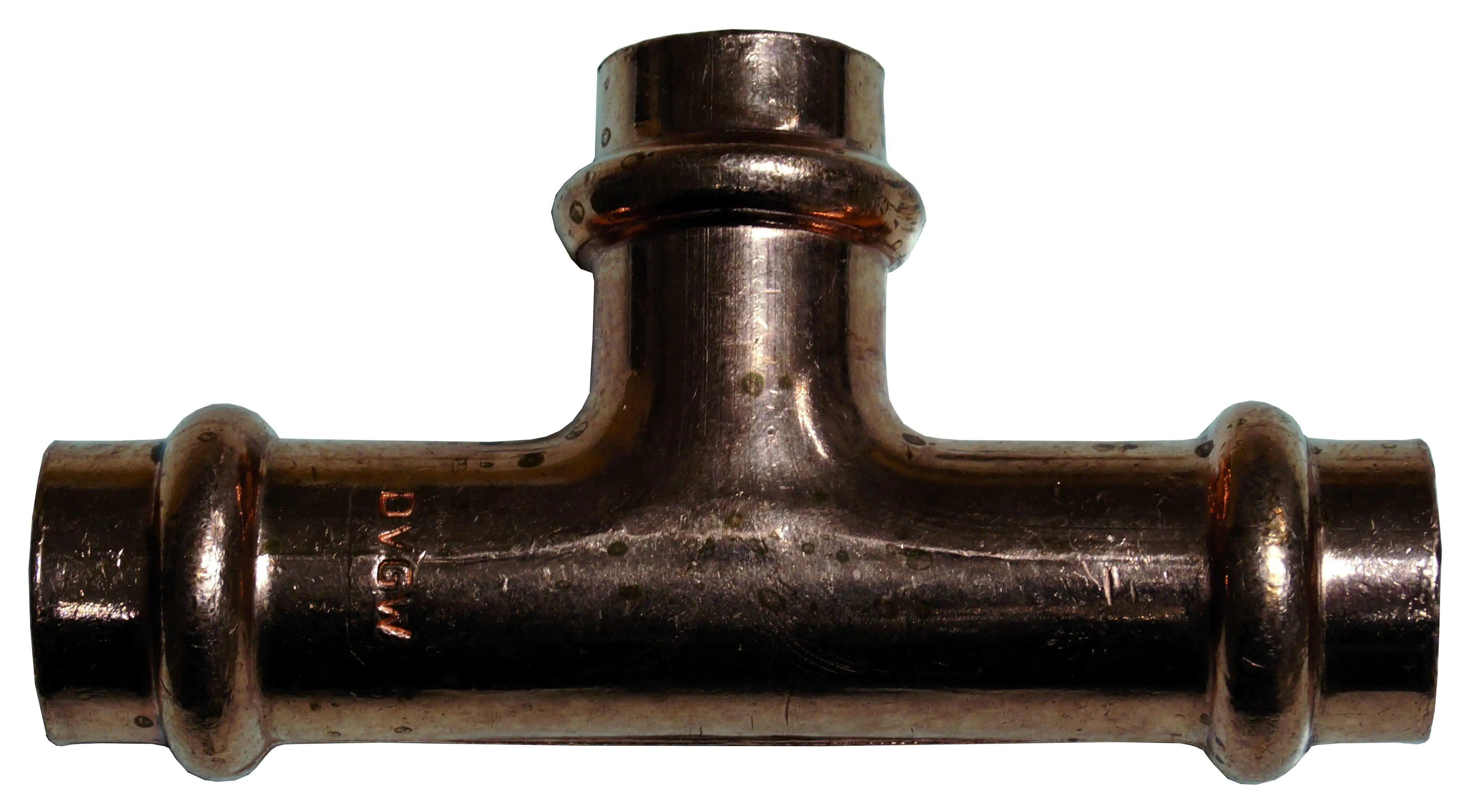 Cornat Press-T-Stück Kupfer, ø 18 mm, 10 Stück