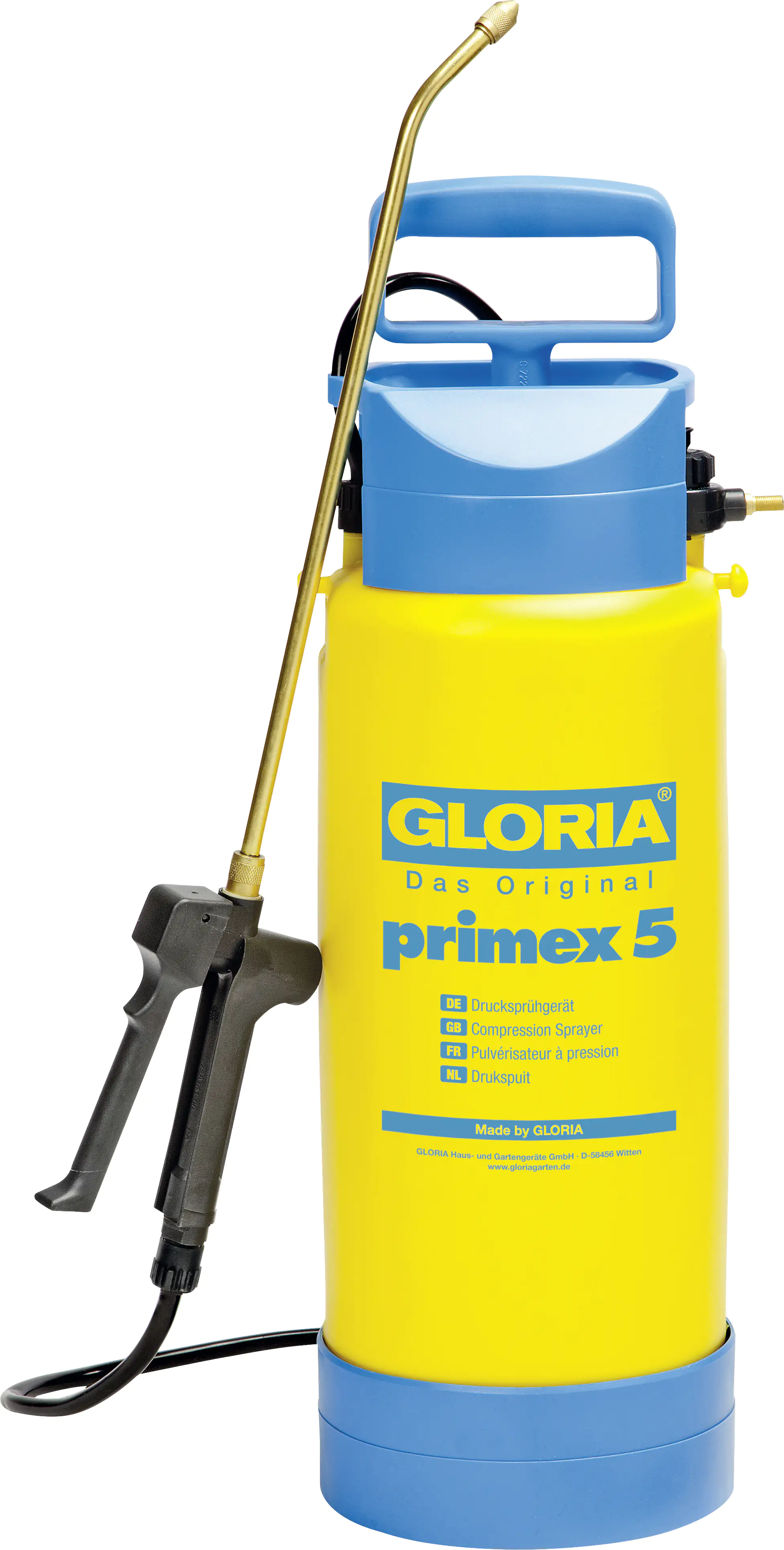 Gloria Drucksprühgerät Primex 5 mit Verlängerungsrohr Gloria Drucksprühgerät Primex 5 mit Verlängerungsrohr
