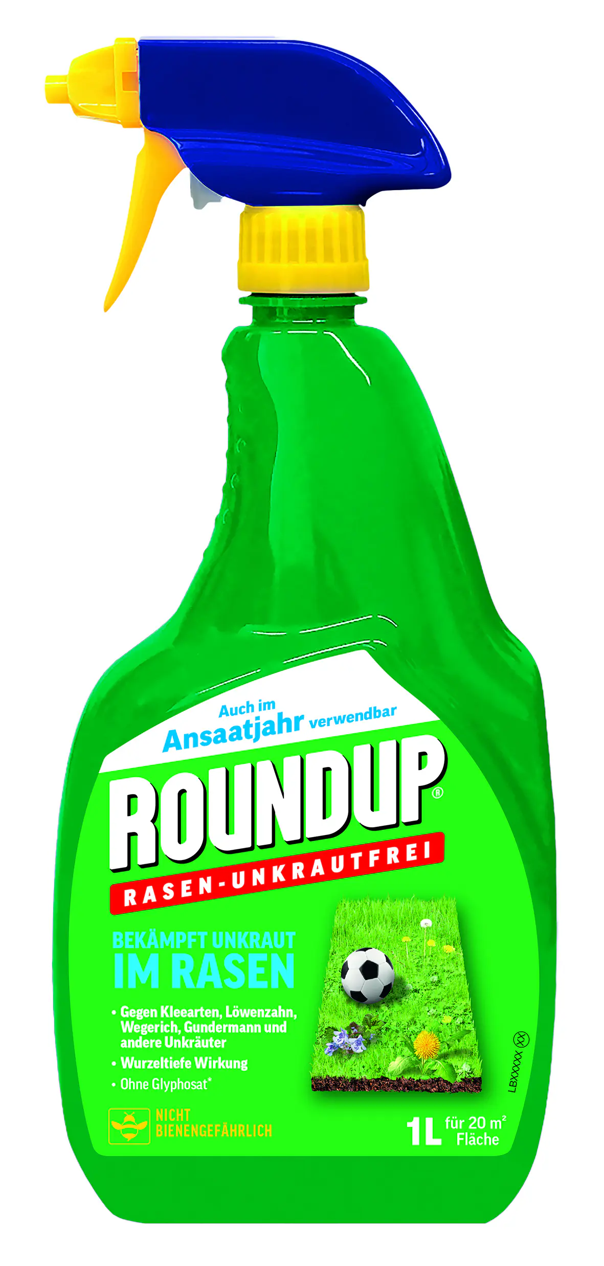 Roundup Rasen-Unkrautfrei AF 1 L im Ansaatjahr verwendbar Roundup Rasen-Unkrautfrei AF 1 L im Ansaatjahr verwendbar