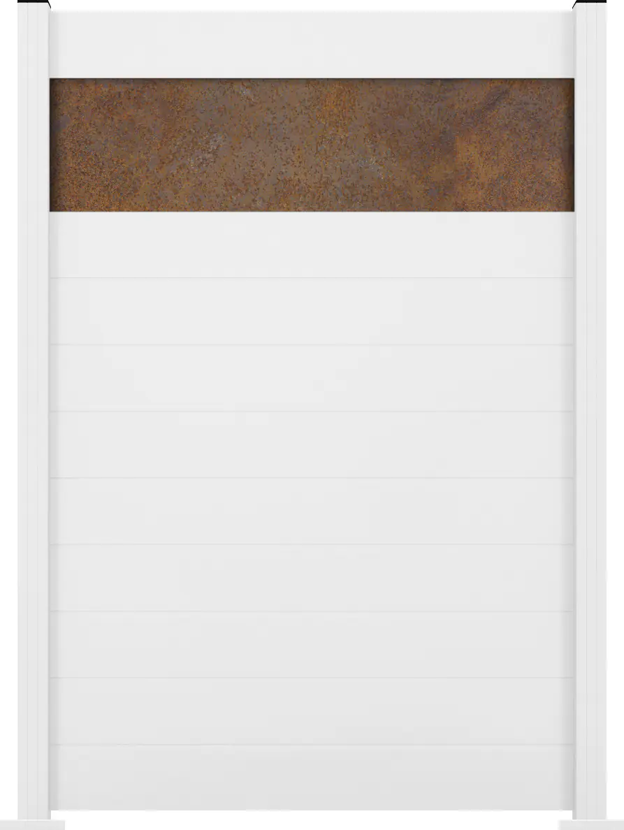 Ambiente Alu-Zaun Grundset Paneel 150 weiß 187 x 124,2 cm Ambiente Alu-Zaun Grundset Paneel 150 weiß 187 x 124,2 cm