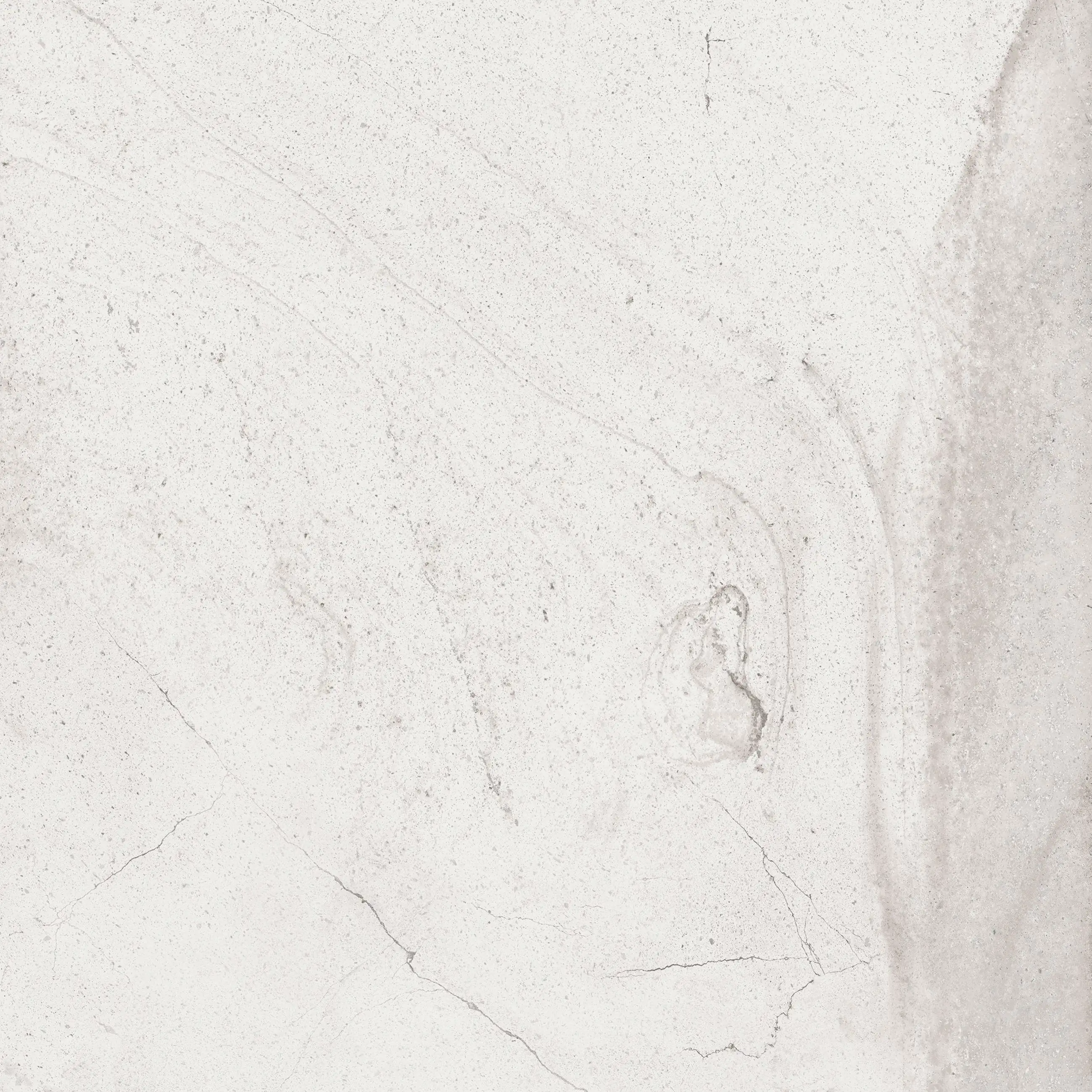 Bodenfliese Feinsteinzeug Serrenti 60 x 60 weiß