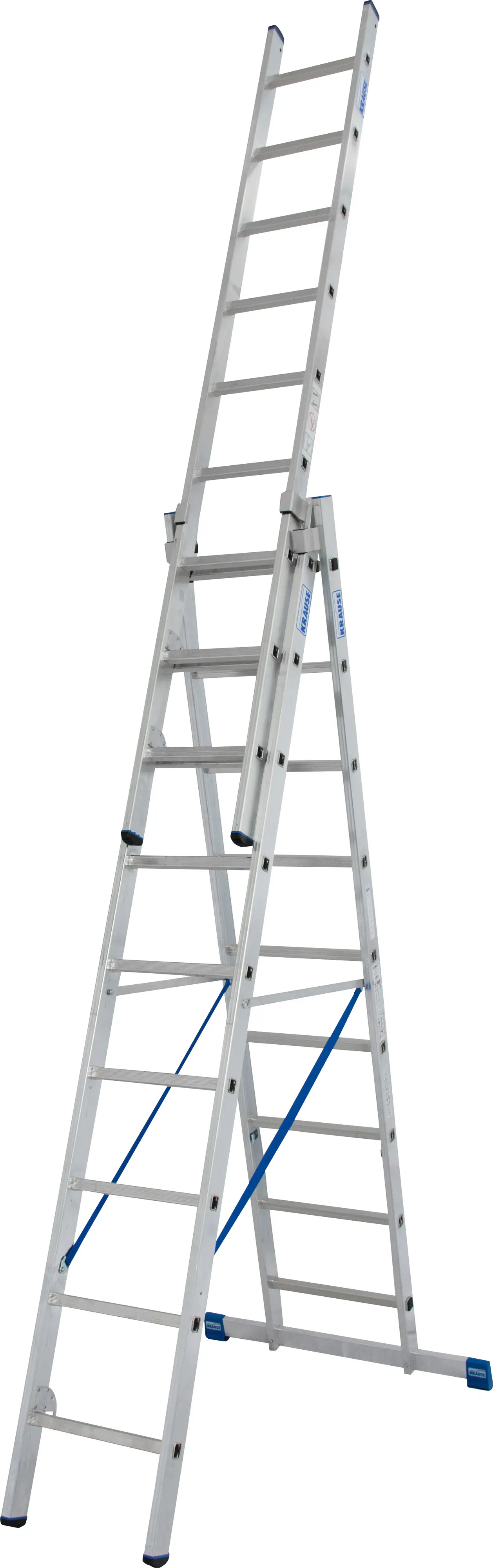 Krause Aluminium-Mehrzweckleiter STABILO mit Treppenfunktion 6,85 m