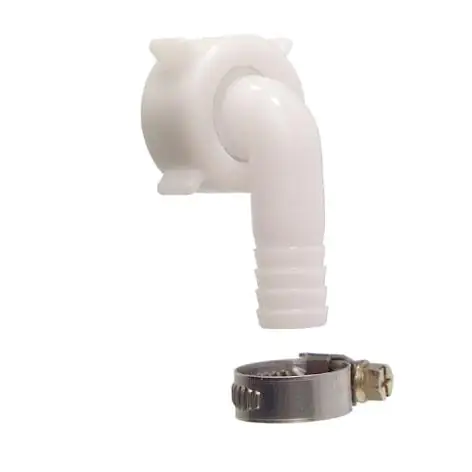 Cornat Winkelverschraubung 3/4" mit Schelle Schlauchanschluss 10 mm