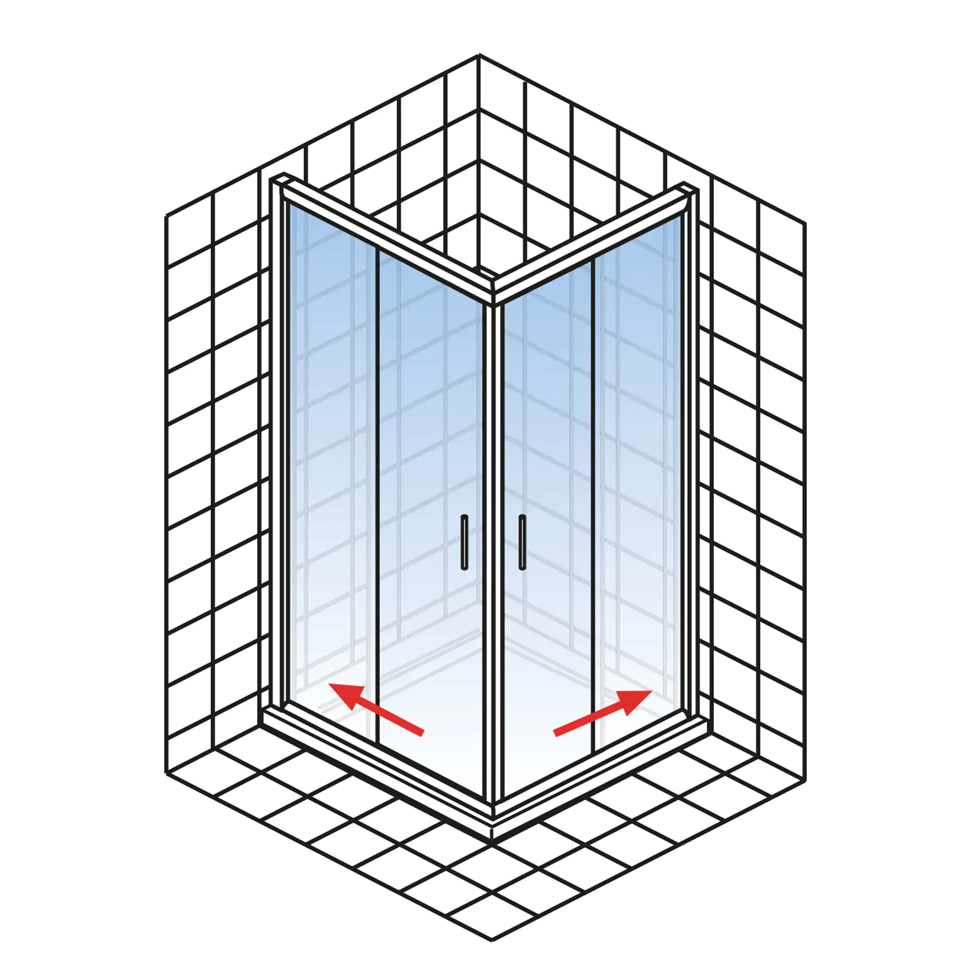 4060991036811_5 Schulte Komplettduschkabine Korfu II 89 x 89 x 215 cm
