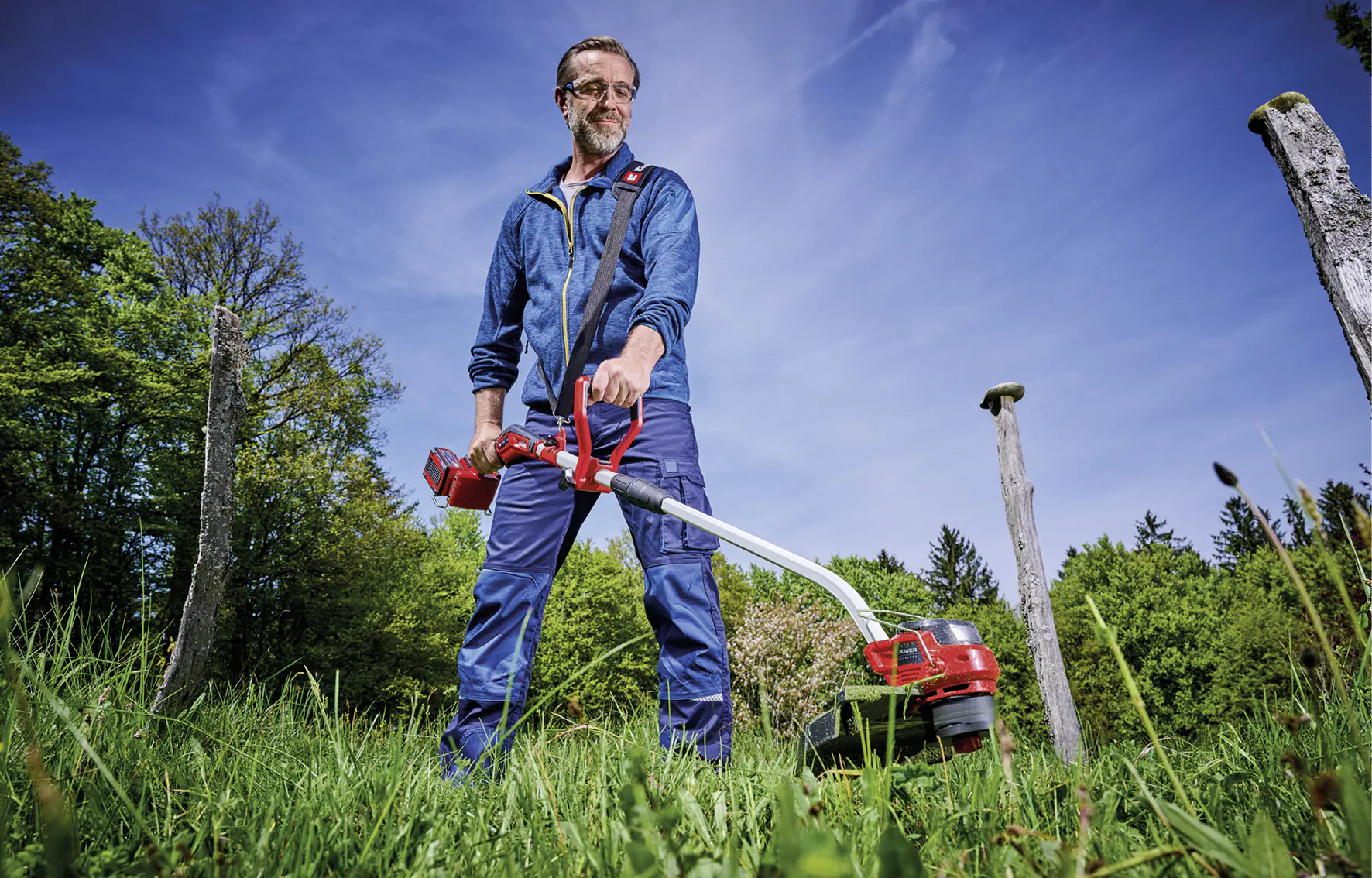 Einhell Akku Rasentrimmer GP-CT 36/35 Li BL-Solo 35 cm Schnittbreite