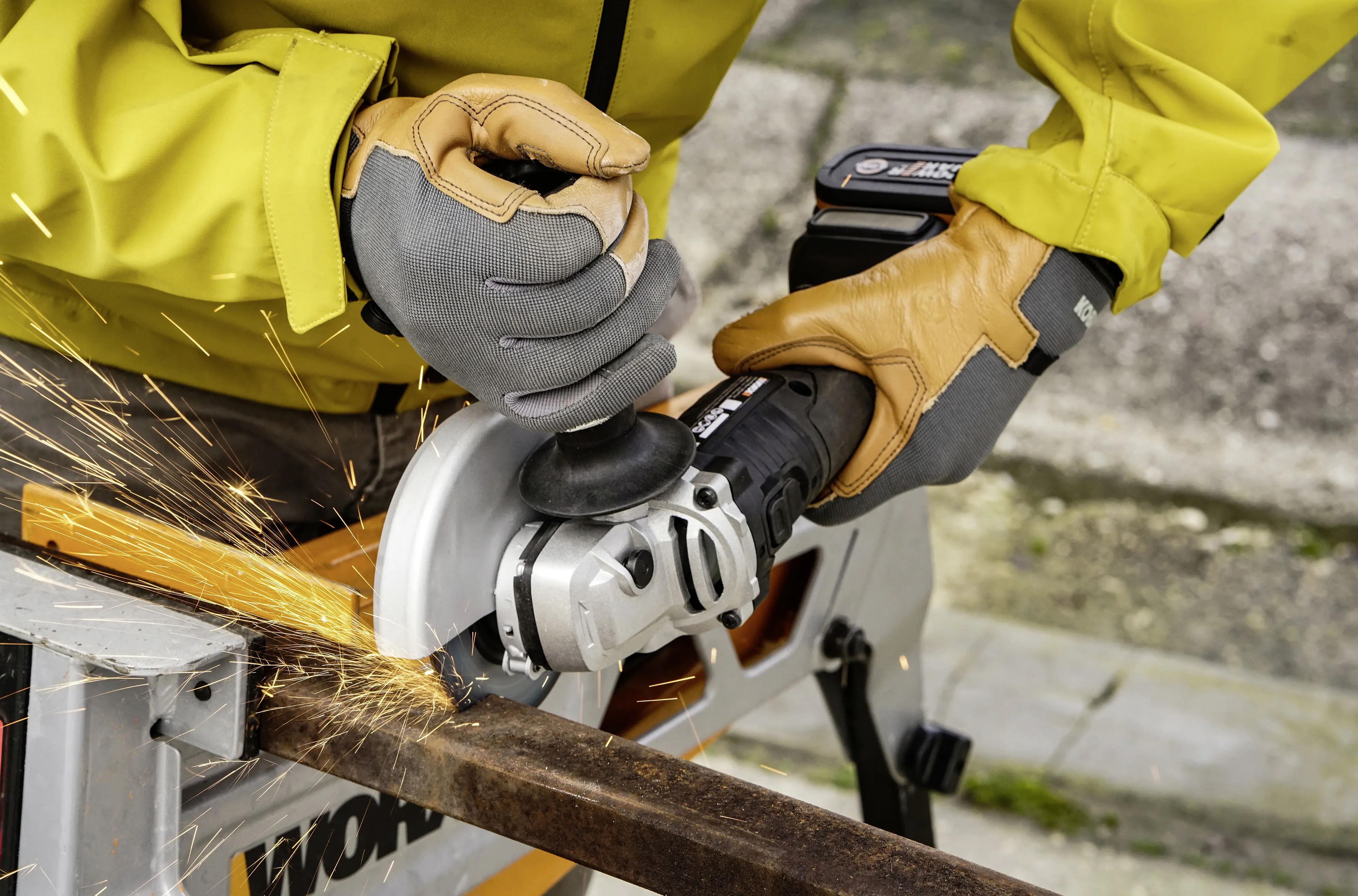 Worx Nitro Akku-Winkelschleifer WX814.9 20 V Solo Worx Nitro Akku-Winkelschleifer WX814.9 20 V Solo