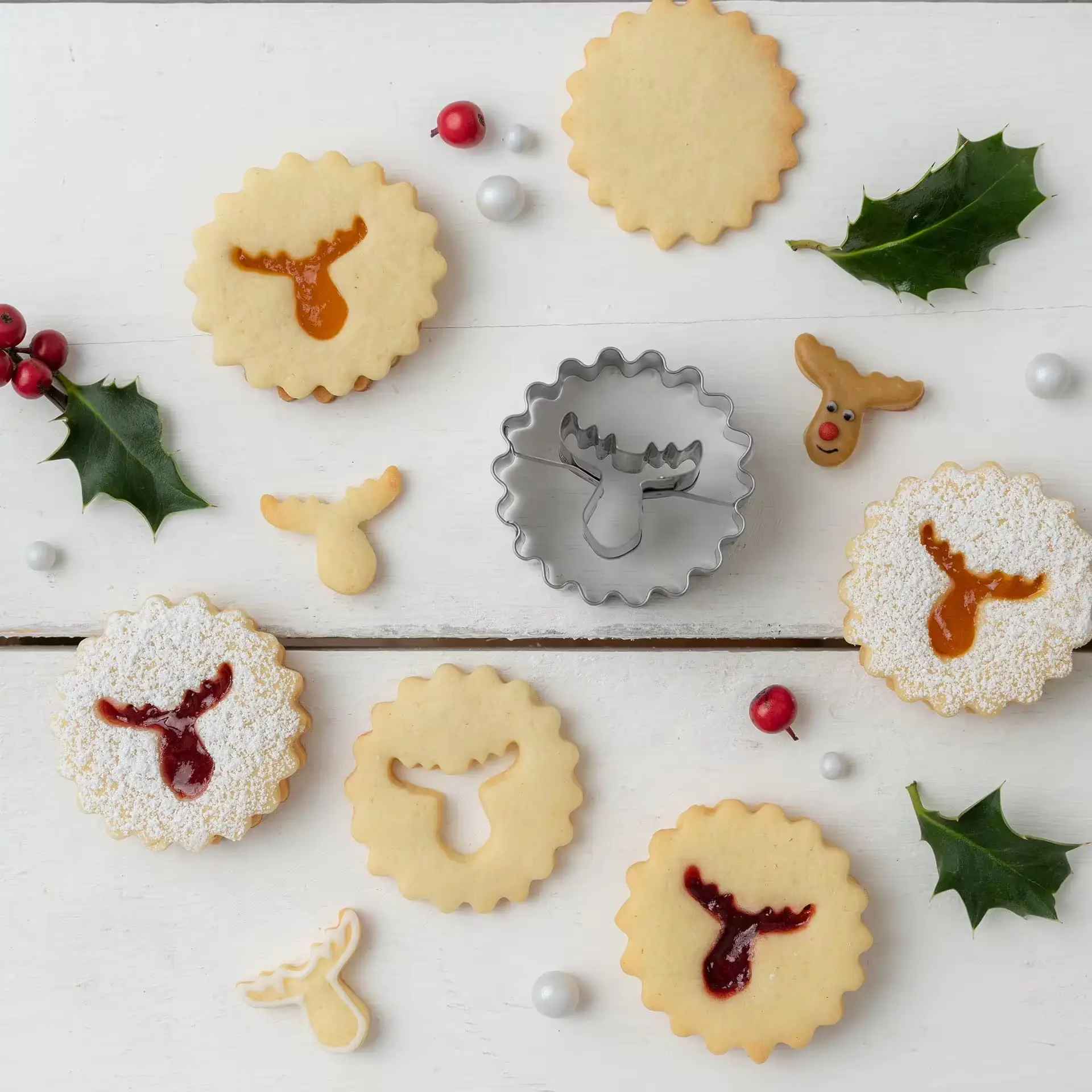 Zenker Ausstecher Linzer mit Elchkopf