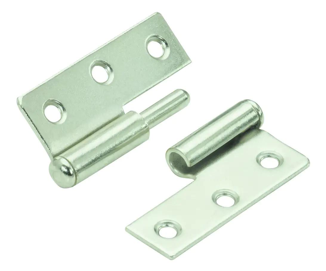 Hettich Möbelband rechts Stahl, vernickelt, 50 x 40 mm, 1 Stück