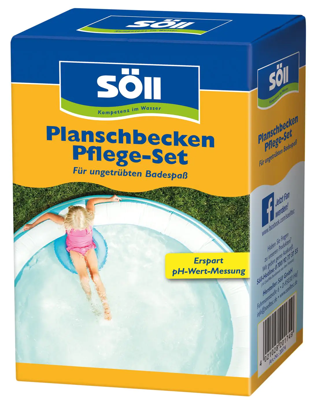 4021028201749 Söll Poolpflege-Set 250 ml für Planschbecken