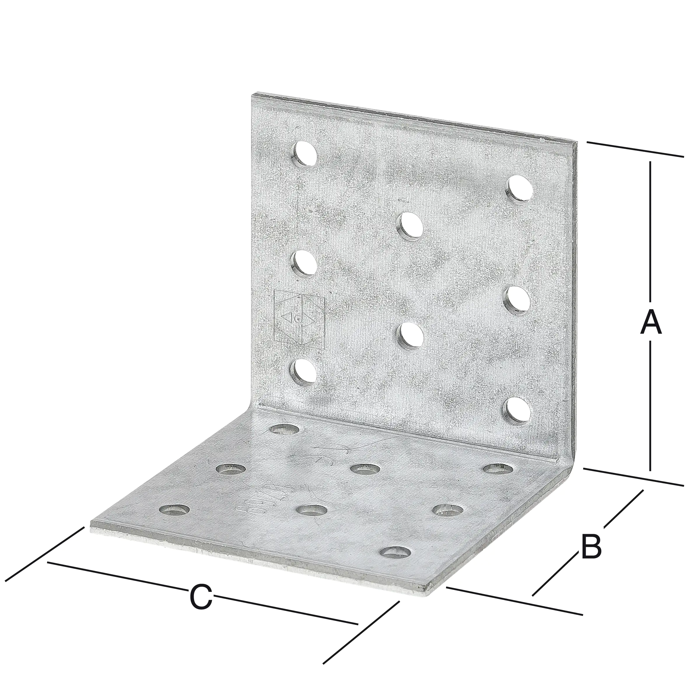 Vormann Lochplattenwinkel sendzimir verzinkt 60 x 60 x 60 mm Vormann Lochplattenwinkel sendzimir verzinkt 60 x 60 x 60 mm