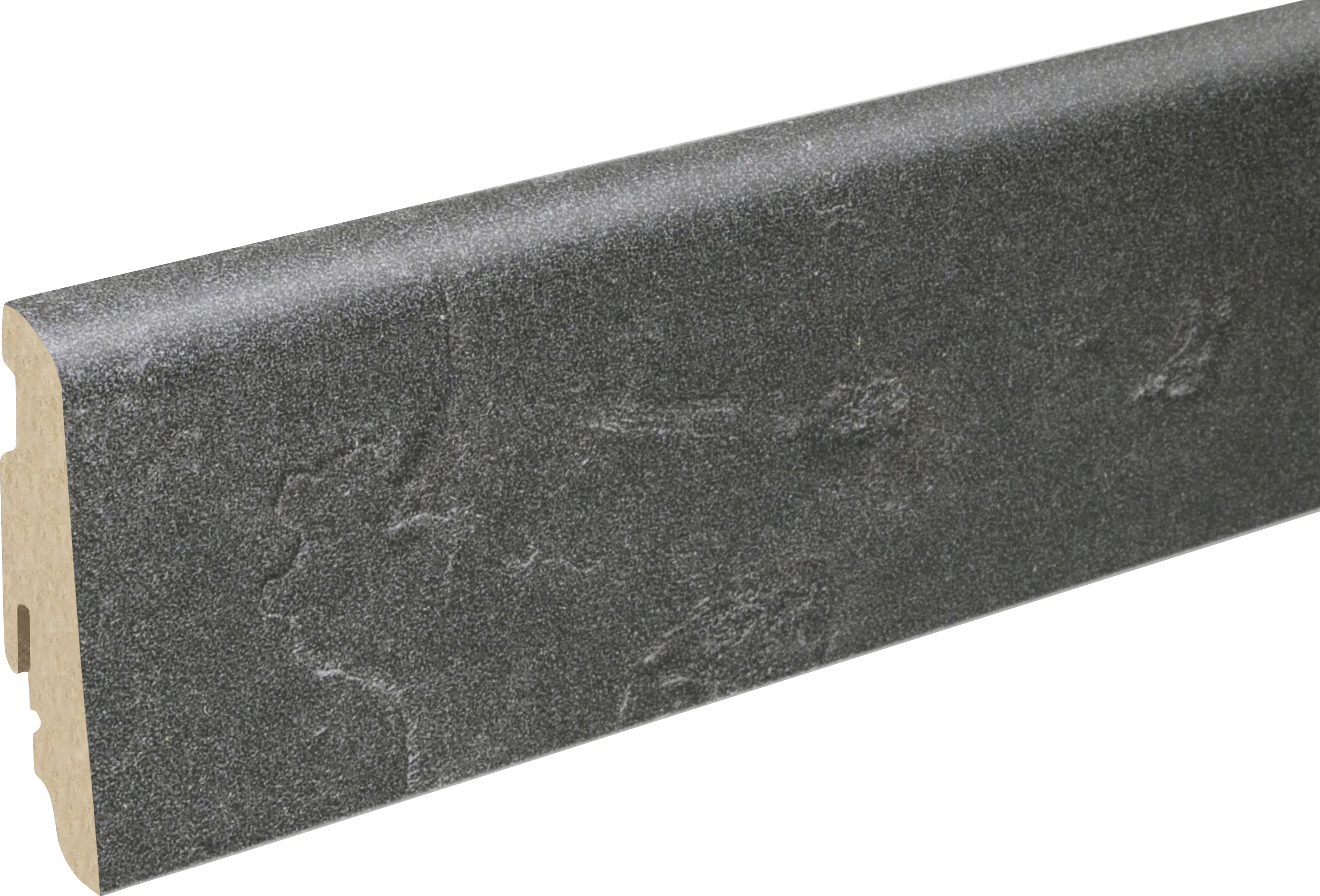 Neuhofer Fußleiste 240 cm 58 x 19 mm Ölschiefer