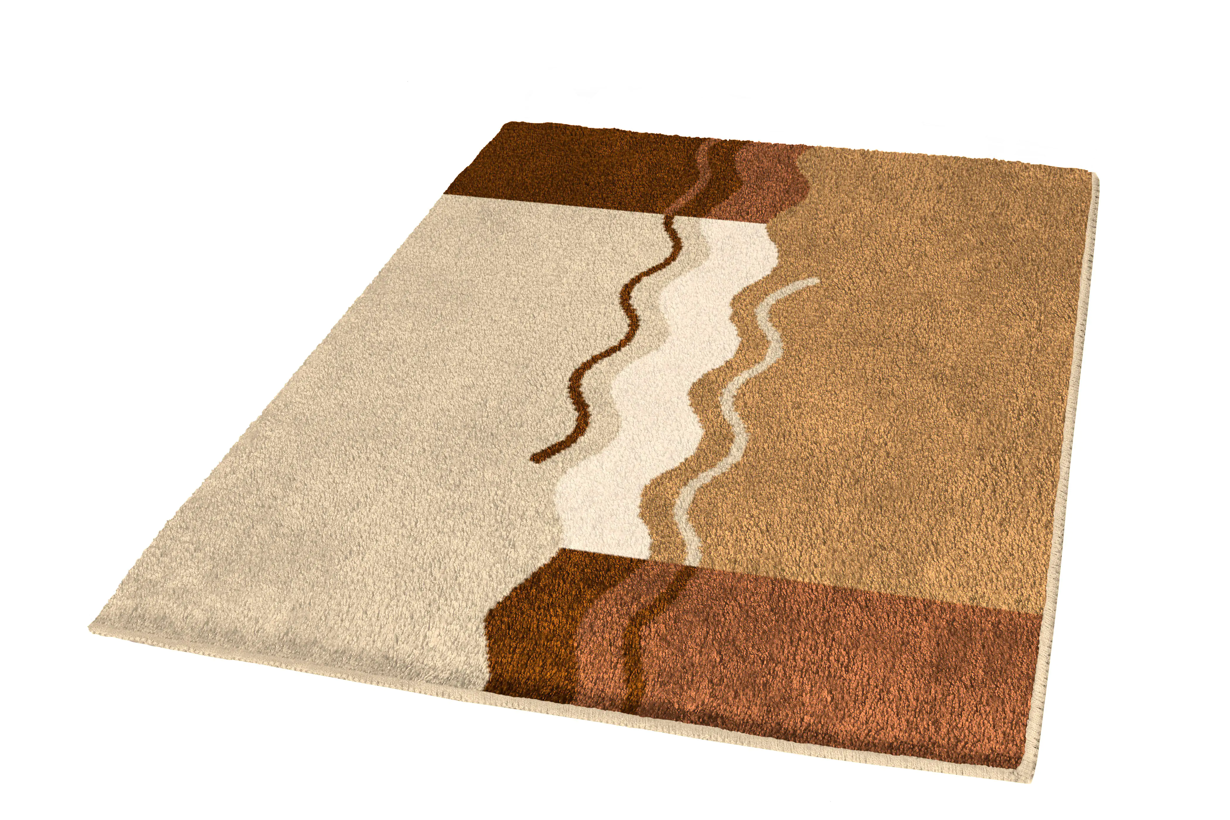 Kleine Wolke Badteppich Vanessa rehbraun, 70 x 120 cm