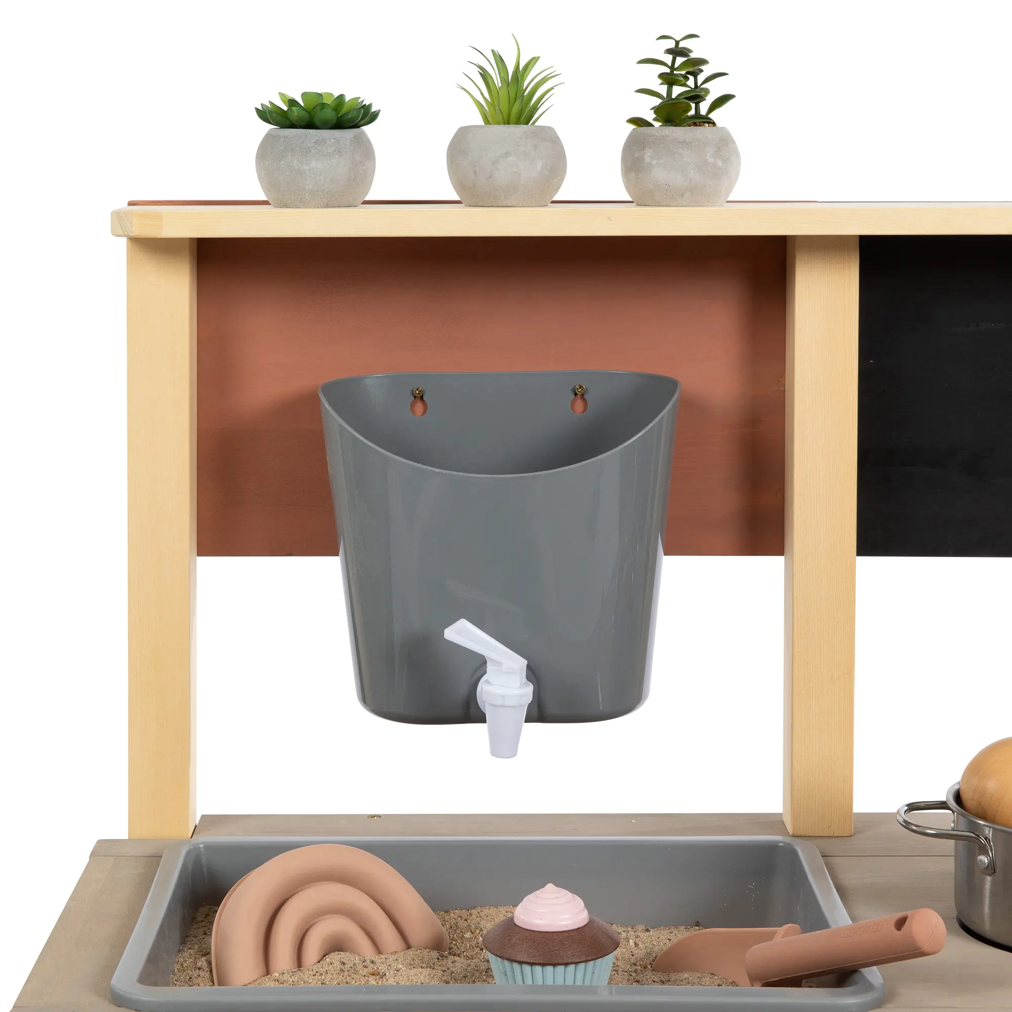 MUDDY BUDDY® Wassertank Aqua Fun grau