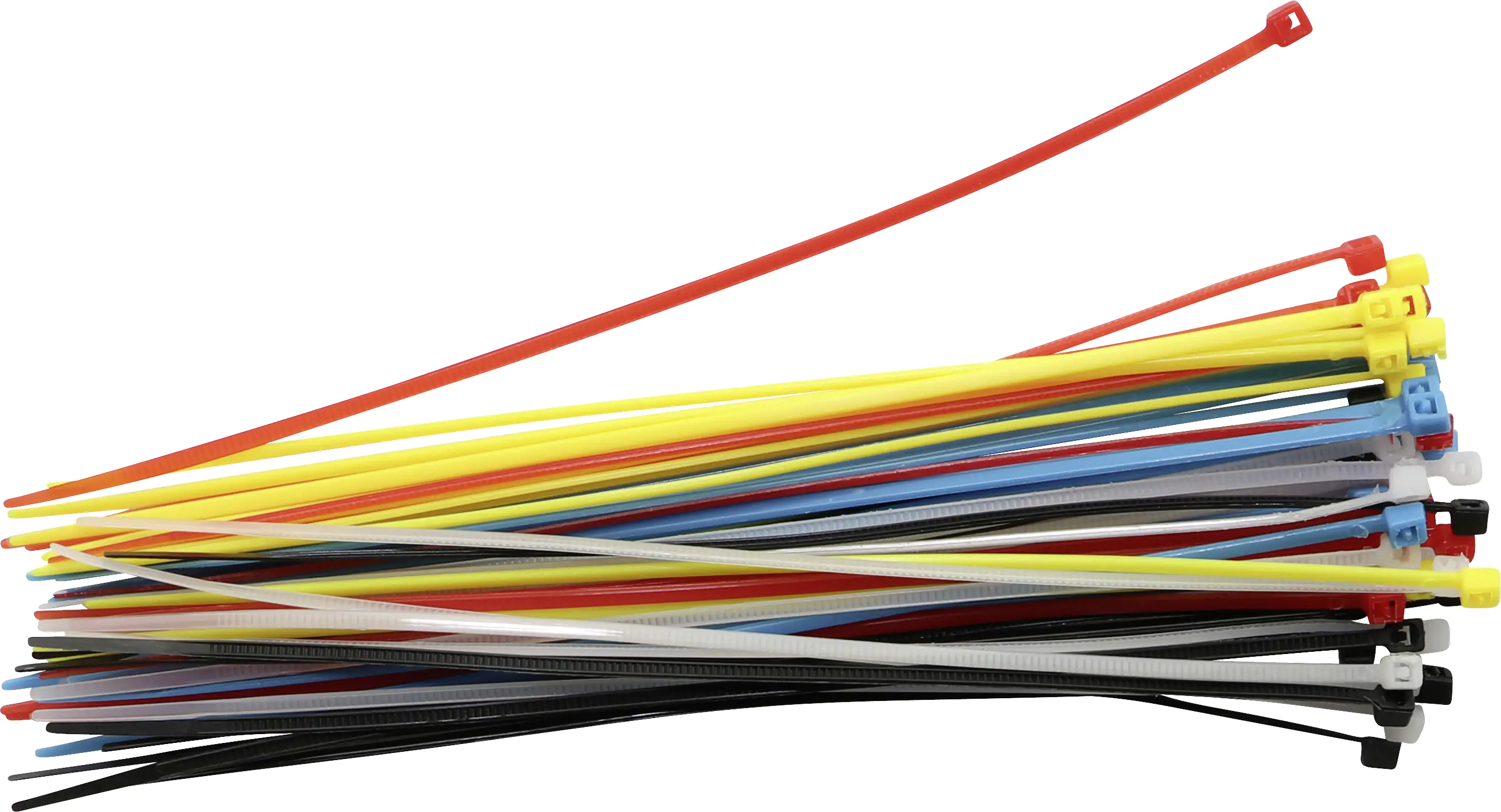 Glorex Kabelbinder 150mm farbig, 50 Stück