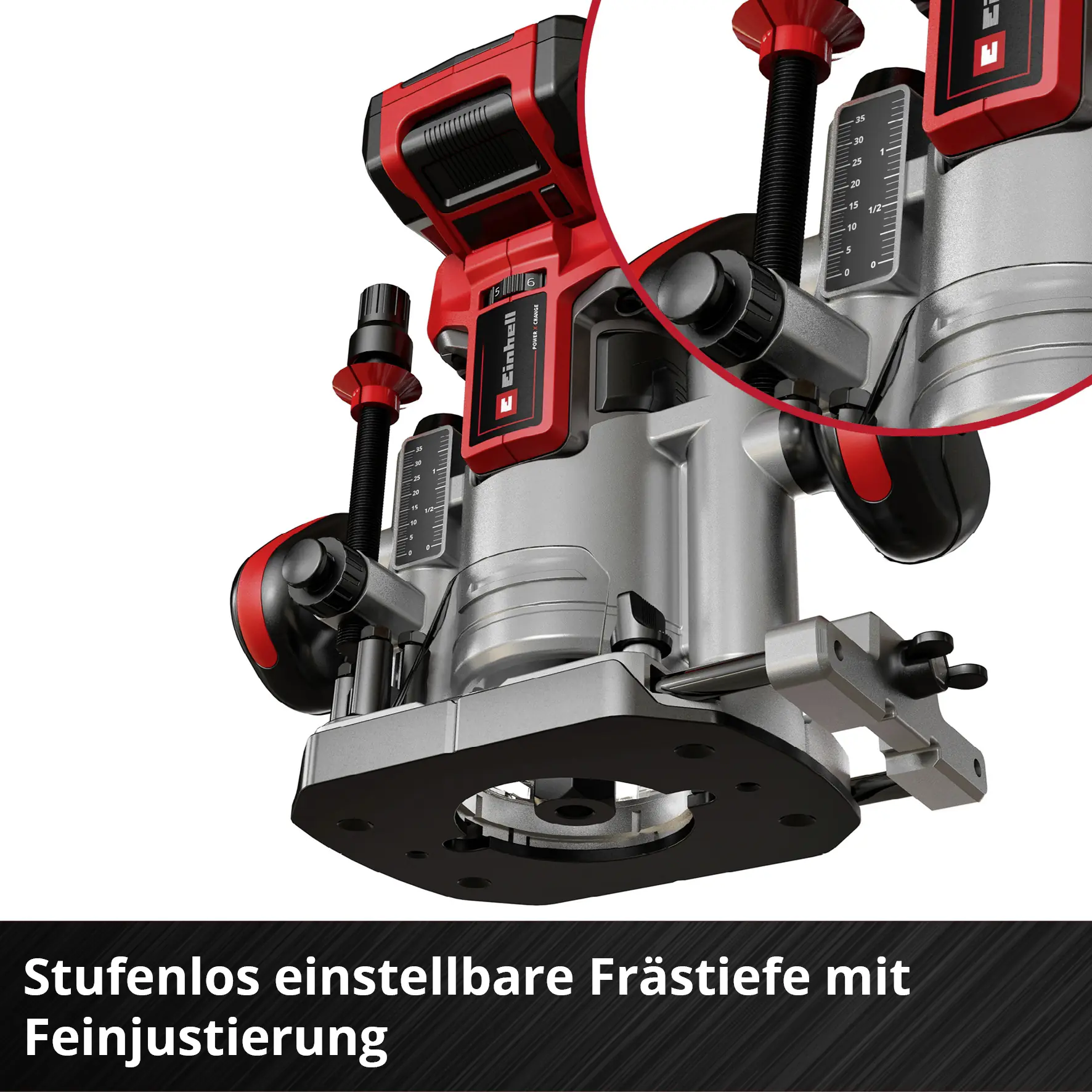 Einhell Professional Akku-Ober-/Kantenfräse TP-RO 18 Set Li BL Solo 18 V