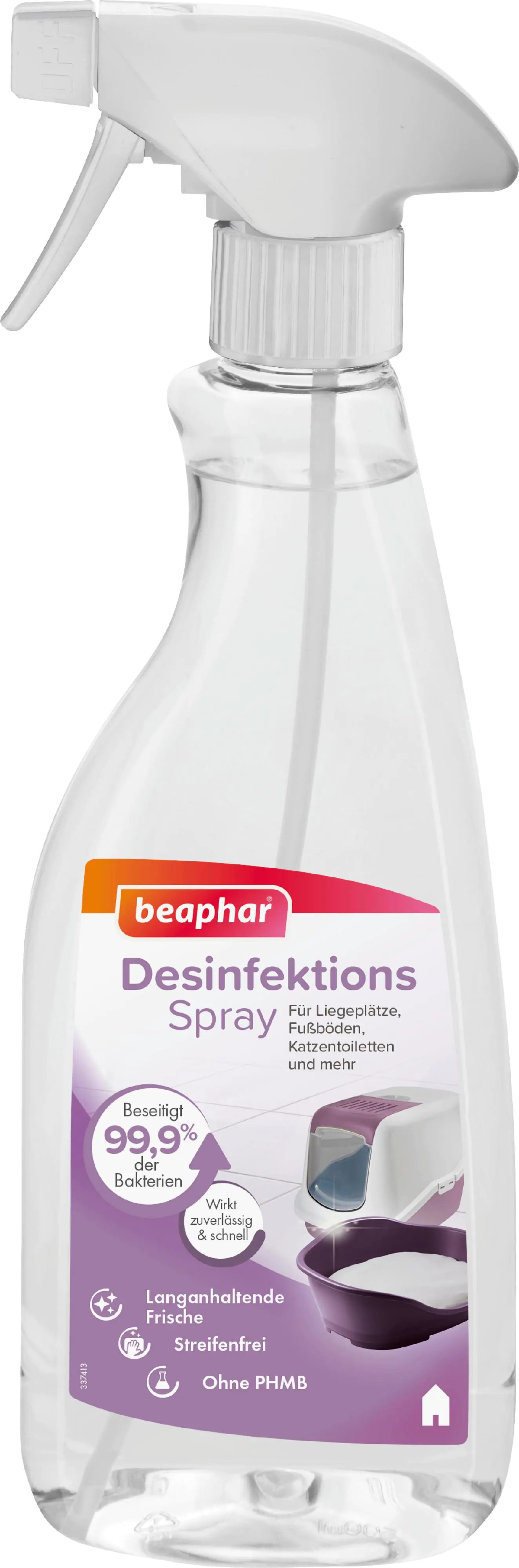 Beaphar Desinfektions Spray für Hunde und Katzen 500 ml