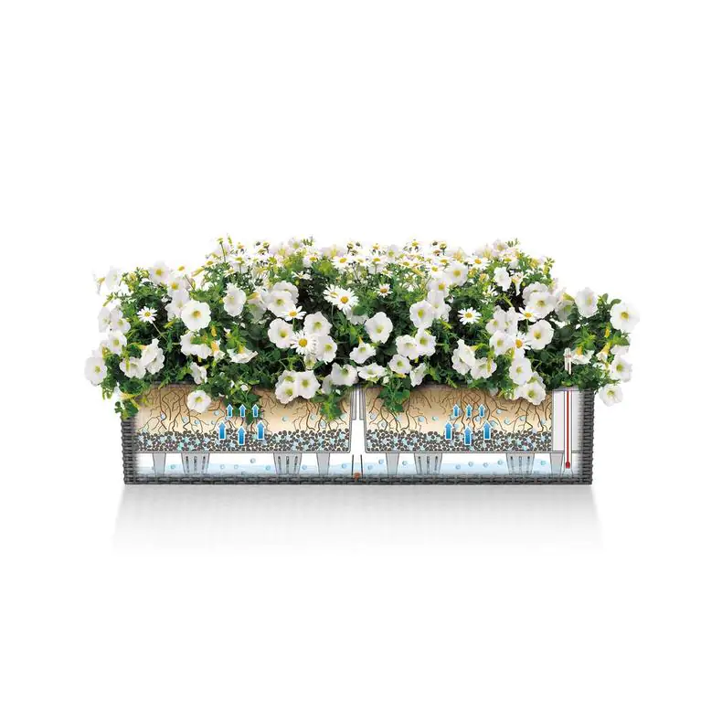 Lechuza Balkonkasten BALCONERA Cottage 80 cm, weiß Lechuza Balkonkasten BALCONERA Cottage 80 cm, weiß