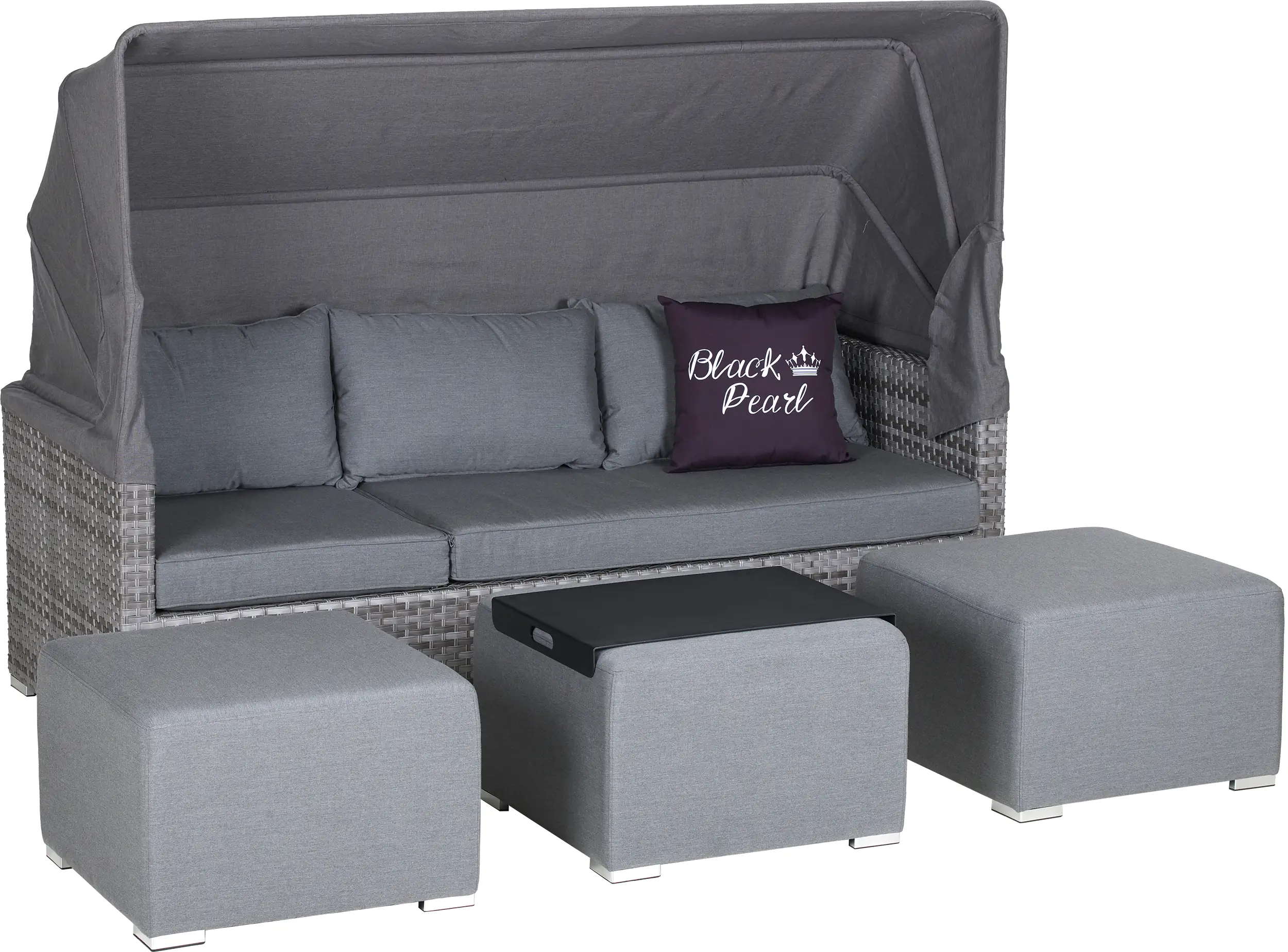Primaster Lounge-Sofa St. Tropez inkl. Sitz- und Rückenkissen Primaster Lounge-Sofa St. Tropez inkl. Sitz- und Rückenkissen
