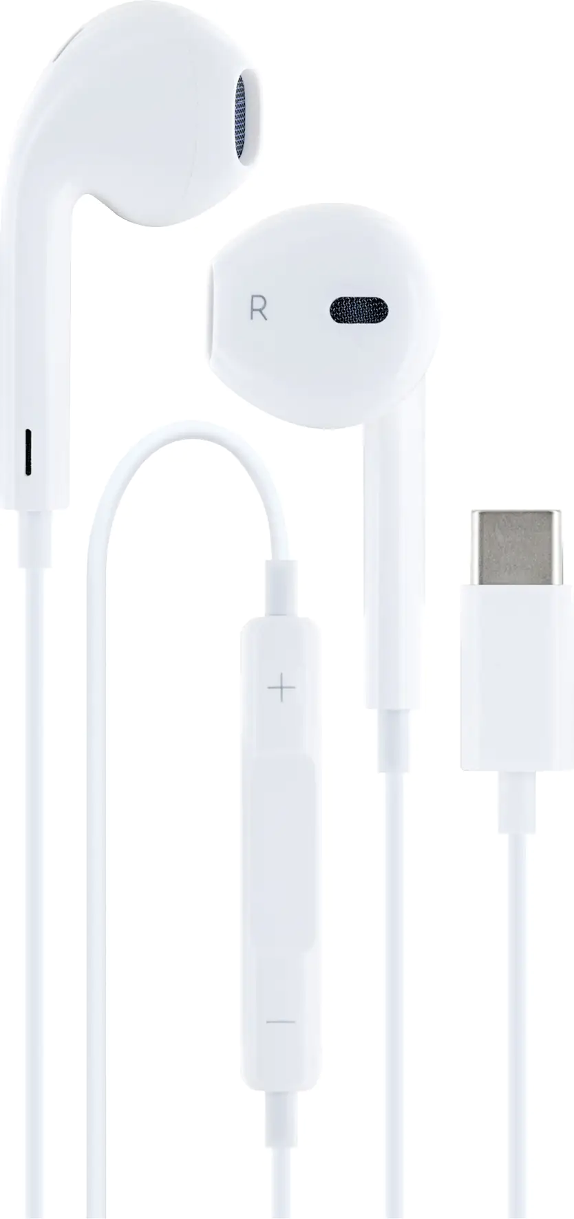 Schwaiger Kopfhörer In-Ear weiß Mikrofon, USB-C Anschluss