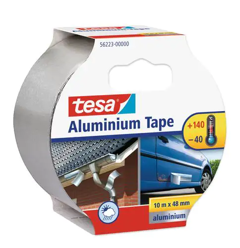 tesa Aluminium Tape tesa Aluminium Tape 10 m x 50 mm