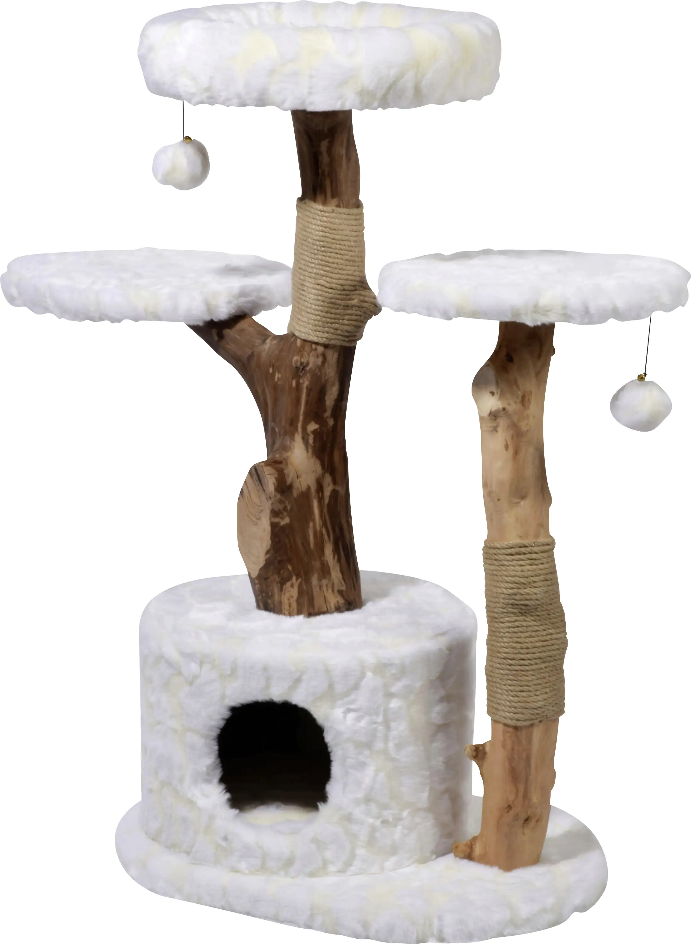 Dobar Design Kratzbaum Frosty L 60 x B 45 x H 110 cm Dobar Design Kratzbaum Frosty L 60 x B 45 x H 110 cm