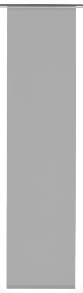 Gardinia Flächenvorhang Entry grau 60 x 245 cm