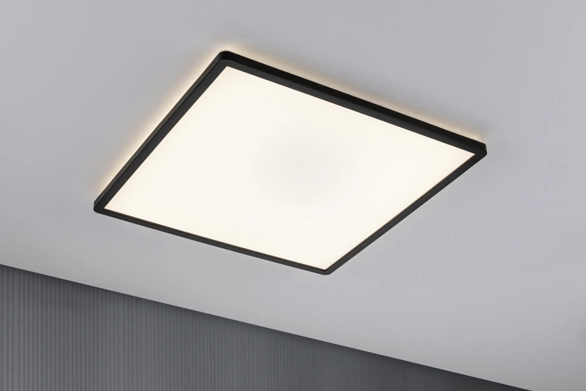 Paulmann LED Panel Atria Shine schwarz 42 x 42 cm warmweiß dimmbar